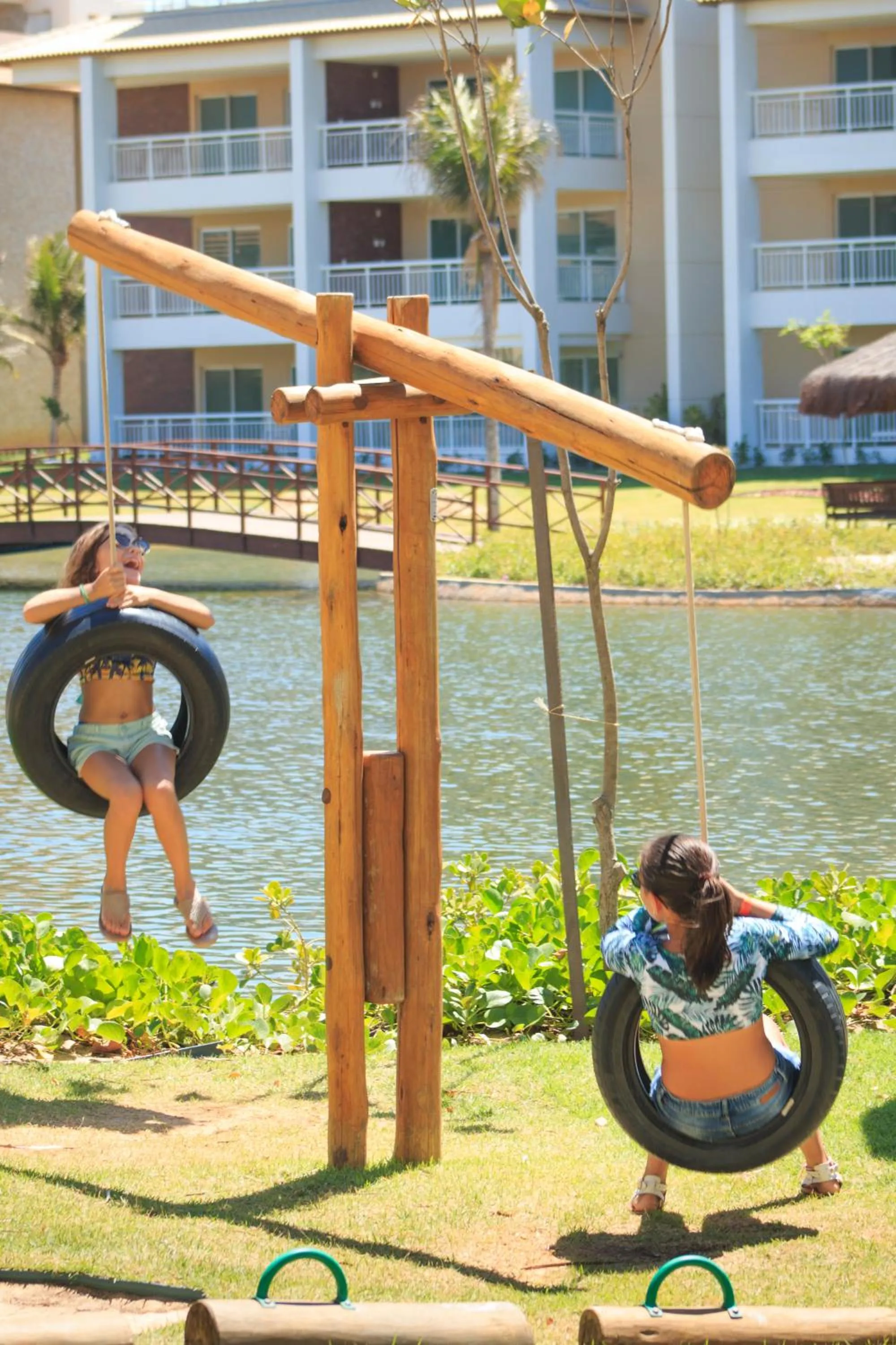 Garden in Golf Ville Resort Brisa do Golf -Apartamentos e Cobertura