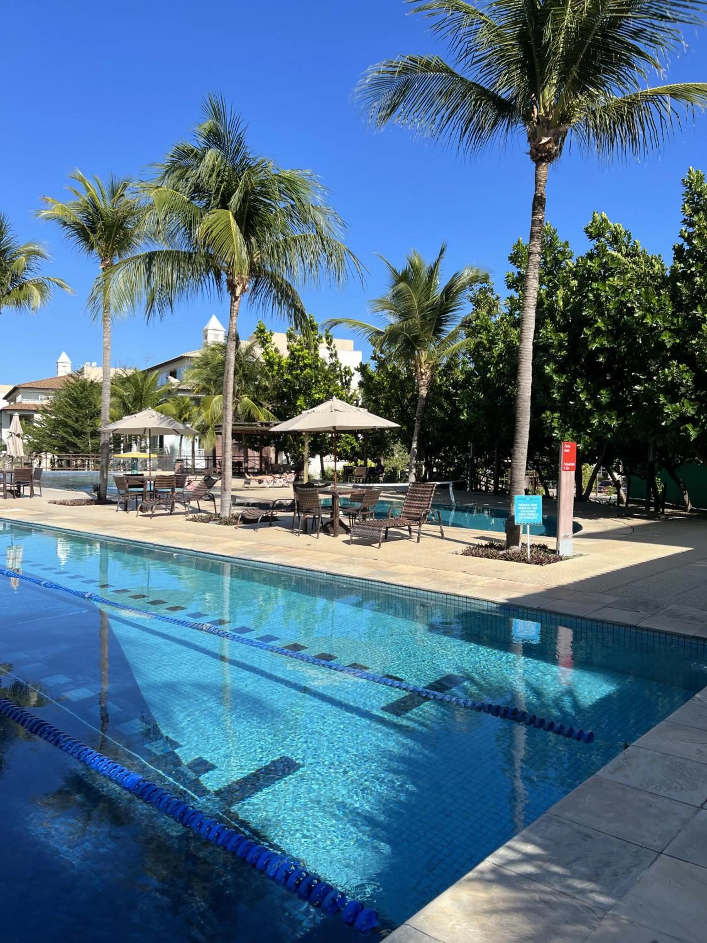 Swimming pool in Golf Ville Resort Brisa do Golf -Apartamentos e Cobertura