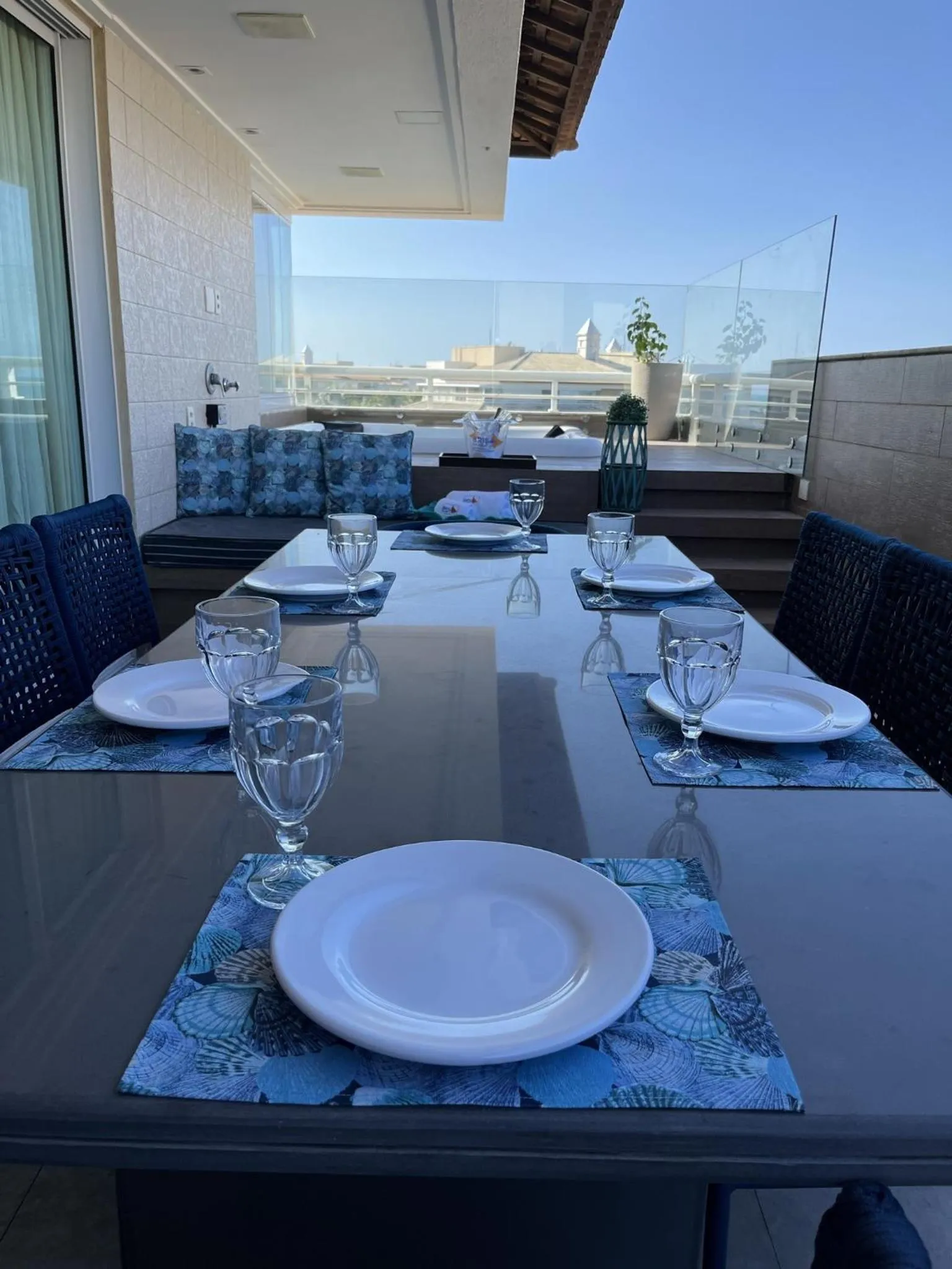 Balcony/Terrace in Golf Ville Resort Brisa do Golf -Apartamentos e Cobertura