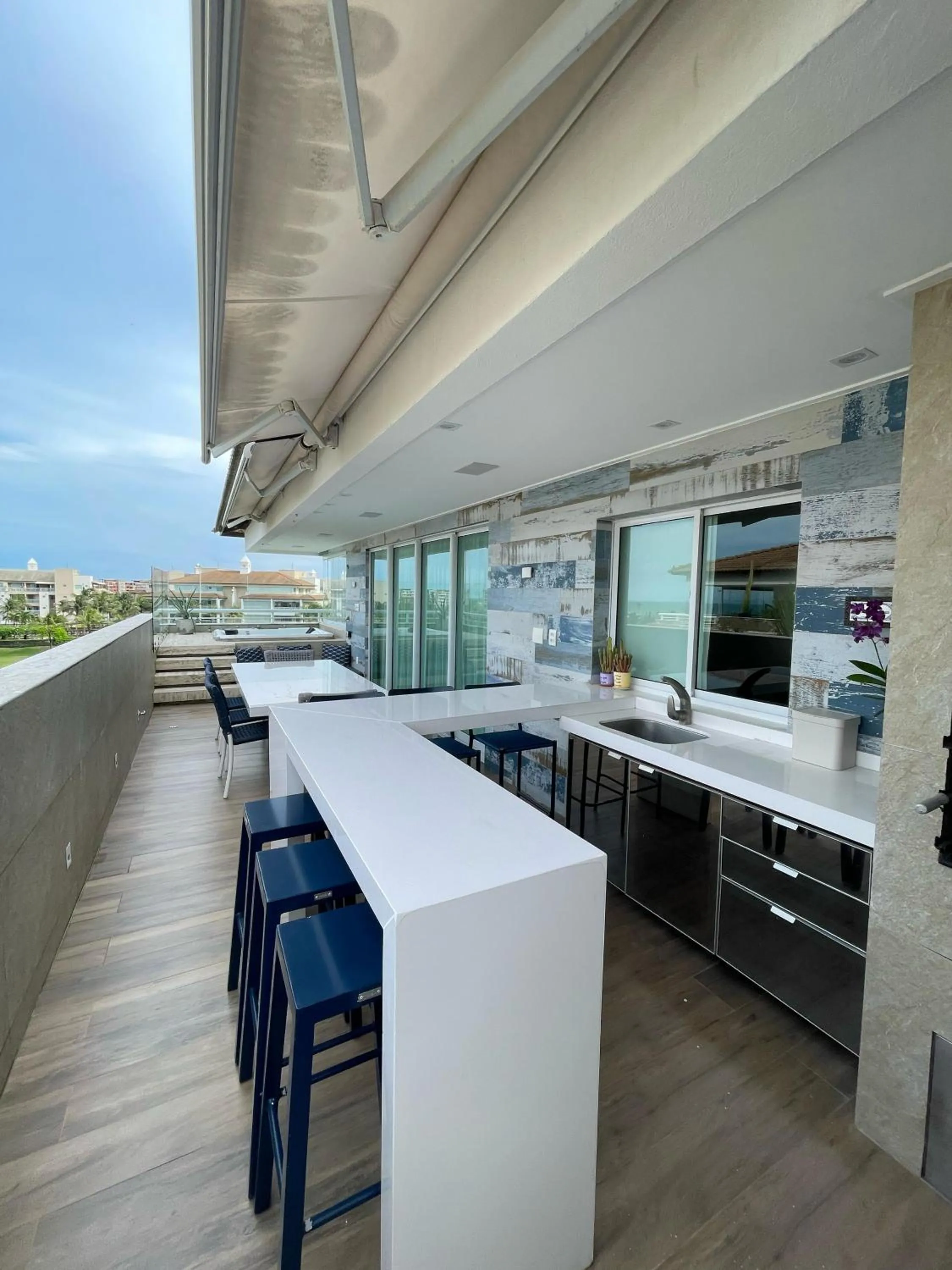 Balcony/Terrace in Golf Ville Resort Brisa do Golf -Apartamentos e Cobertura