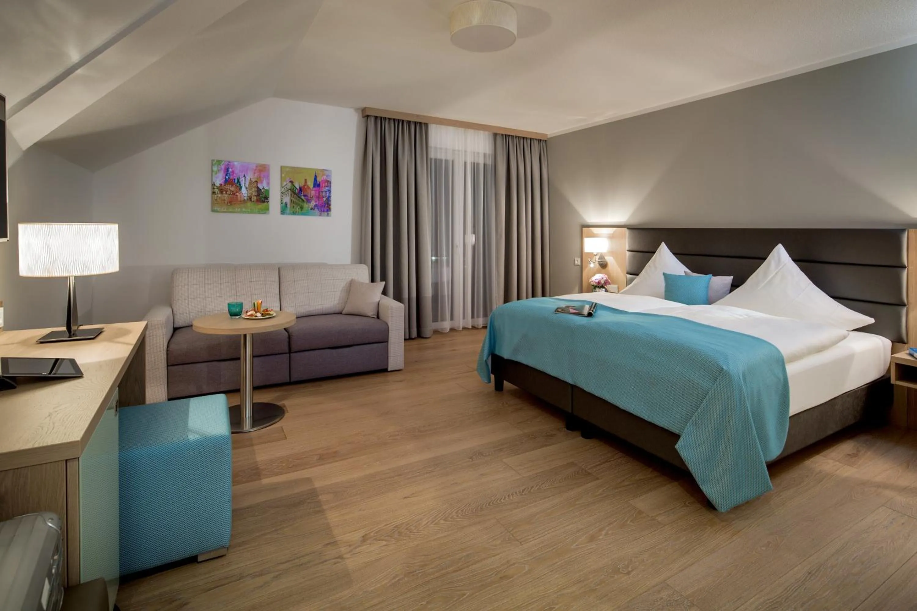 Photo of the whole room, Bed in Hotel-Restaurant Distlerhof