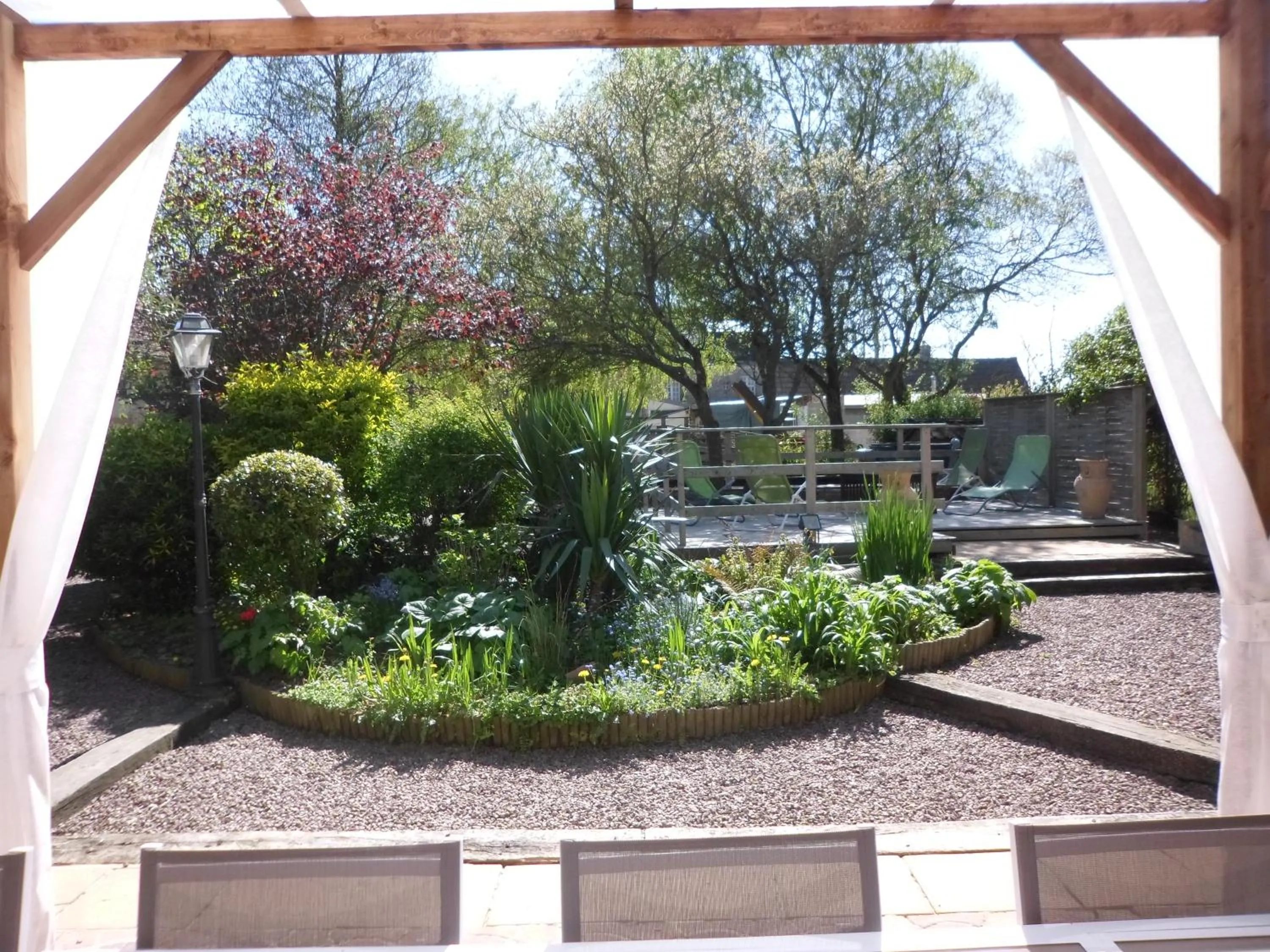 Garden in Gite familial à Carentan