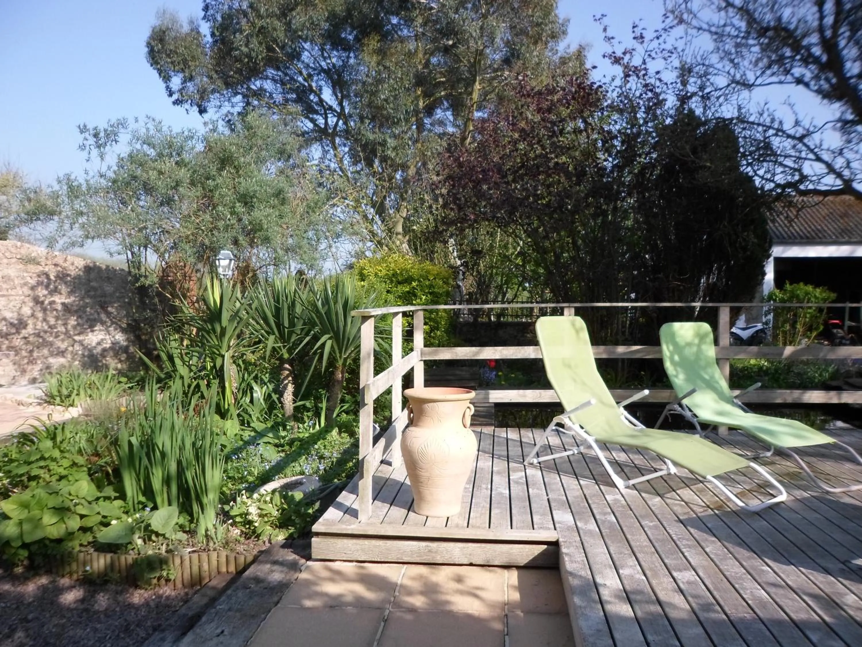 Garden in Gite familial à Carentan
