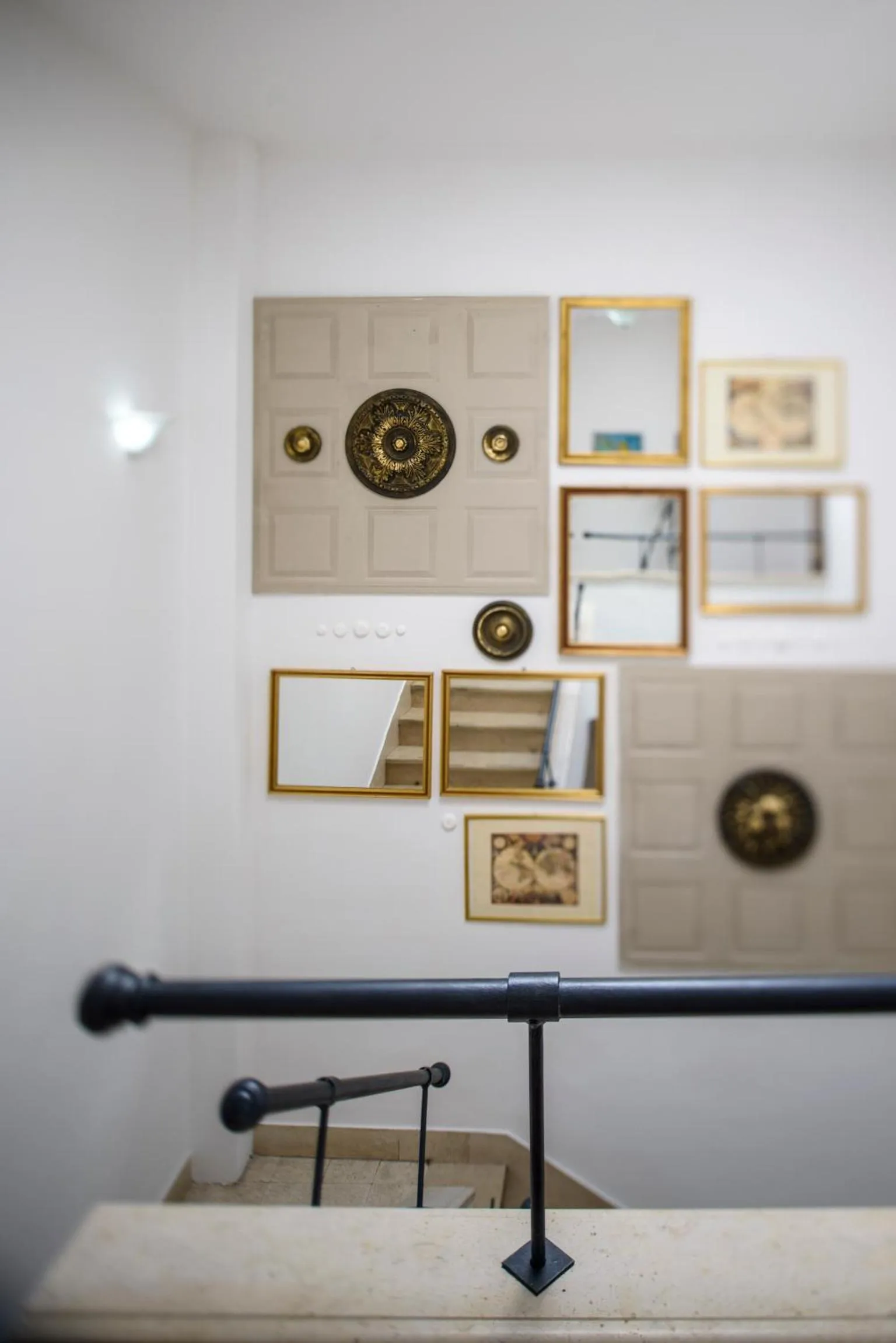 Decorative detail in Hotel Porta Marmorea