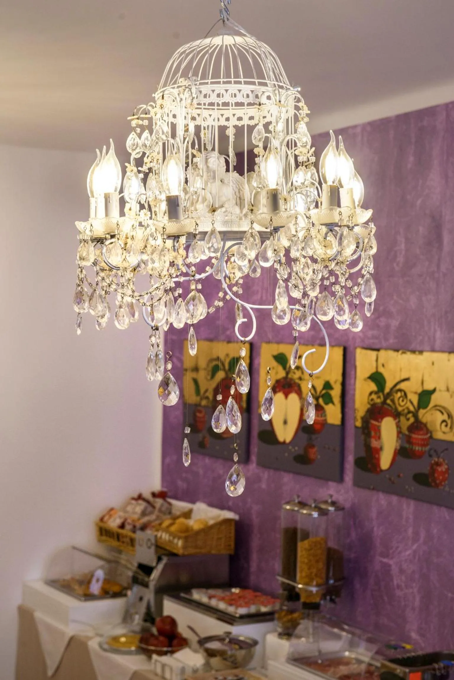 Decorative detail in Hotel Porta Marmorea