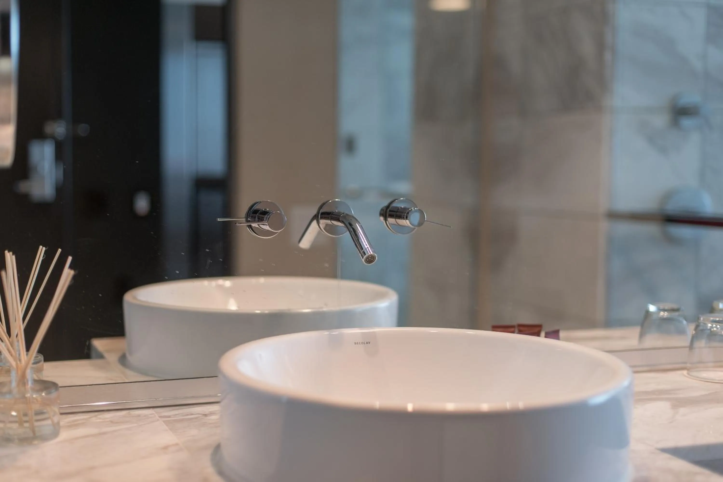 Bathroom in Luxury Suites at Palms Place
