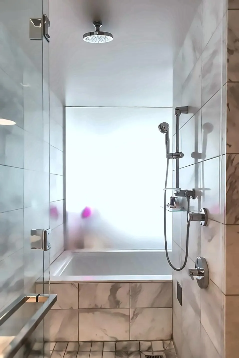 Shower in Luxury Suites at Palms Place