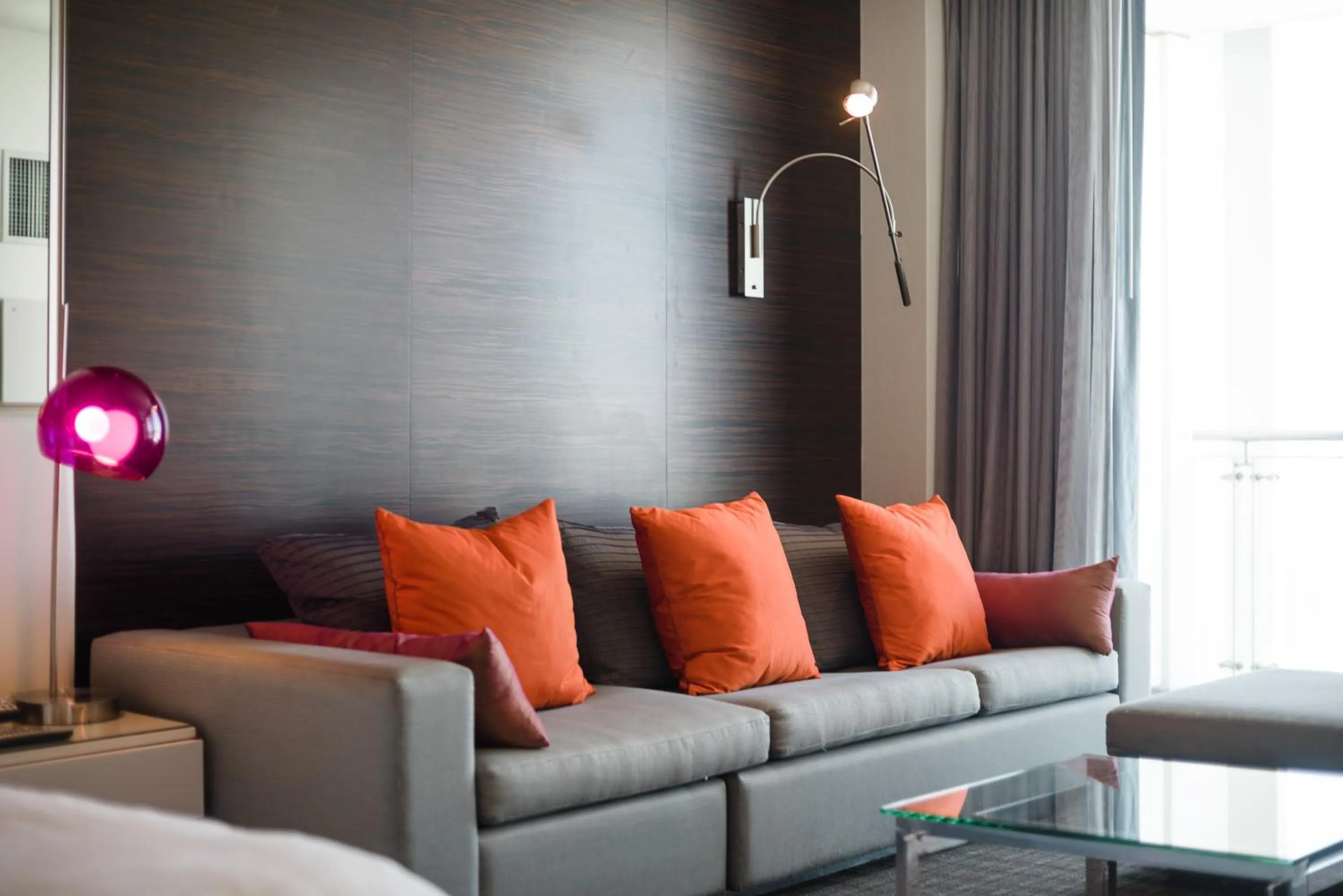 Living room in Luxury Suites at Palms Place