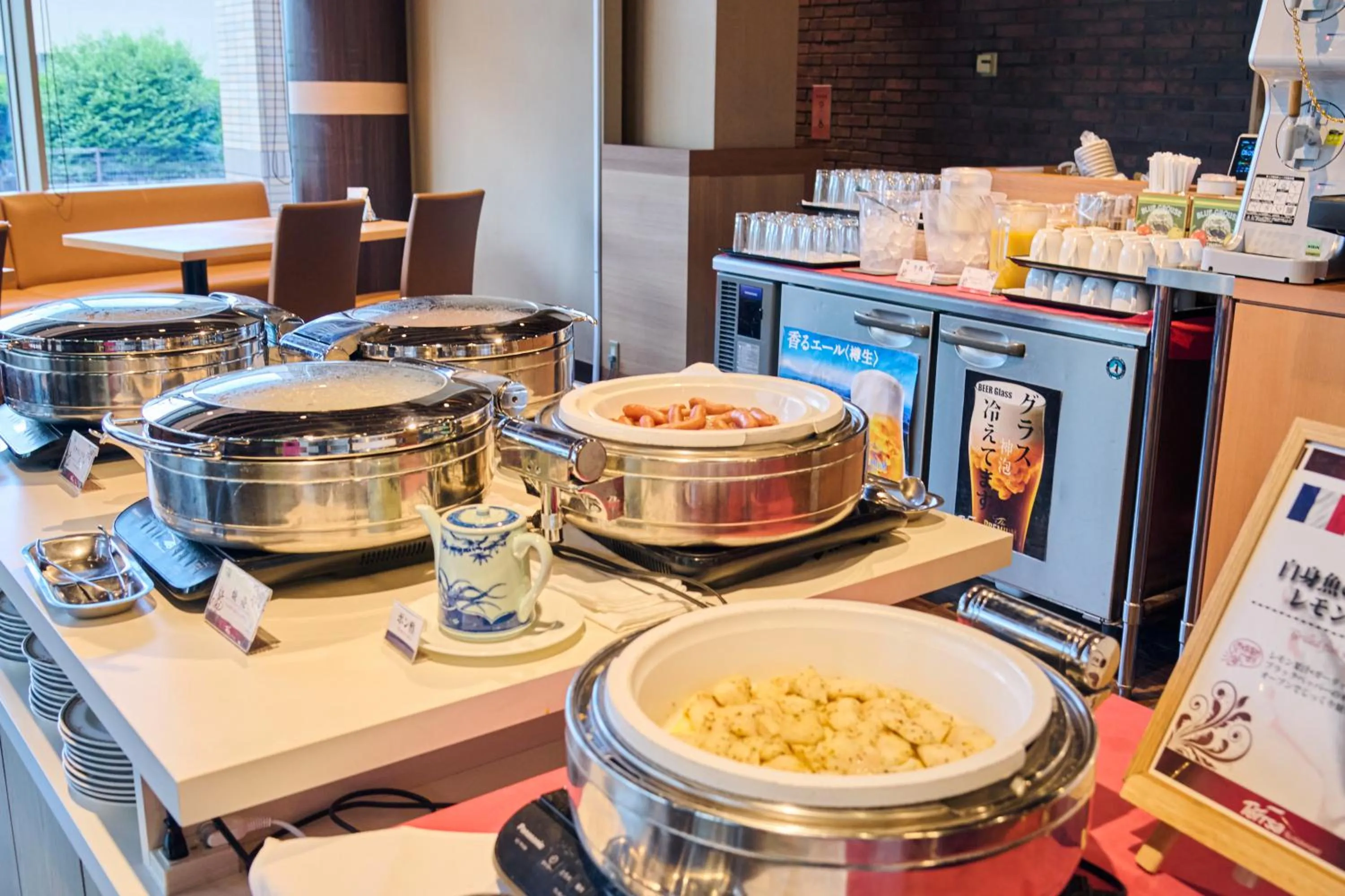 Buffet breakfast in Hotel Kumamoto Terrsa