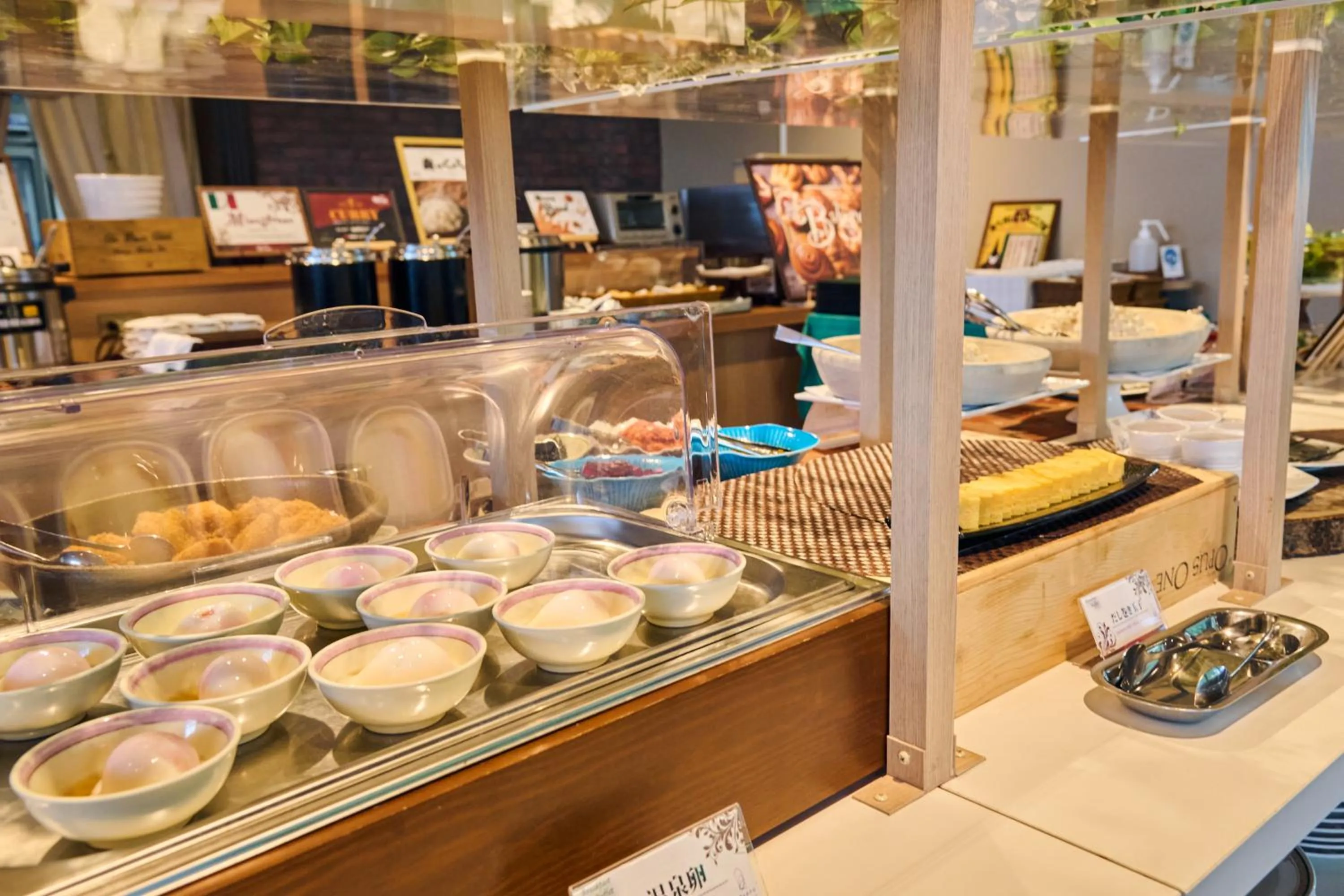 Buffet breakfast in Hotel Kumamoto Terrsa