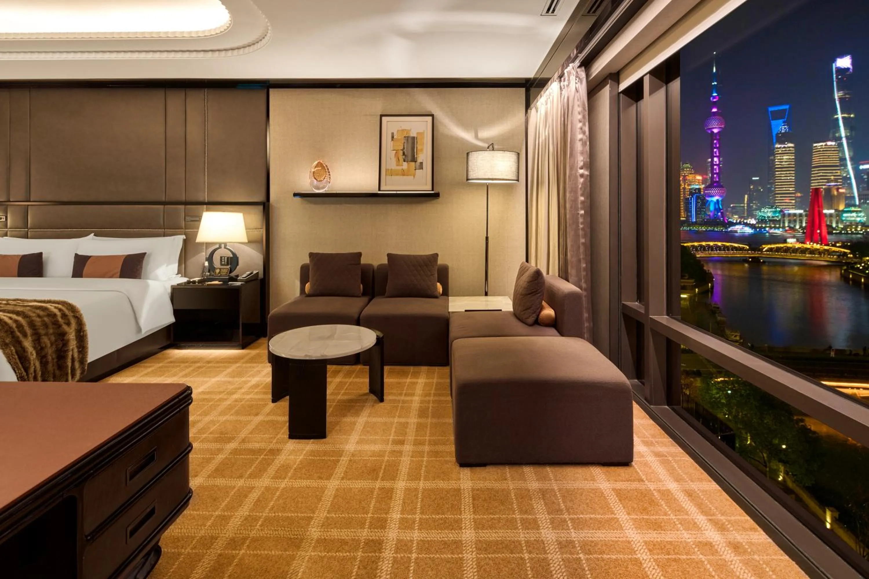 Night in Bellagio by MGM Shanghai - on the bund