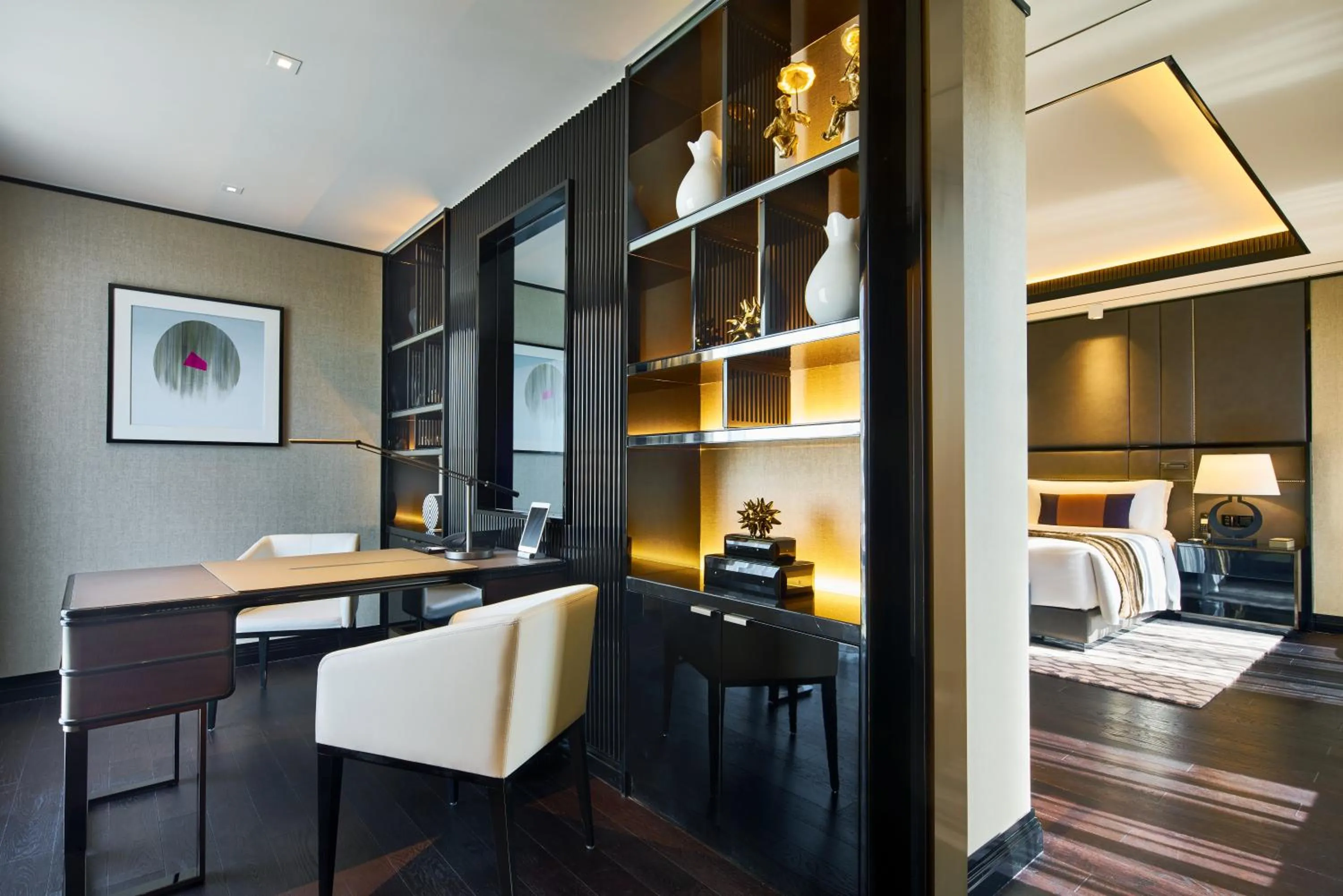 Living room in Bellagio by MGM Shanghai - on the bund