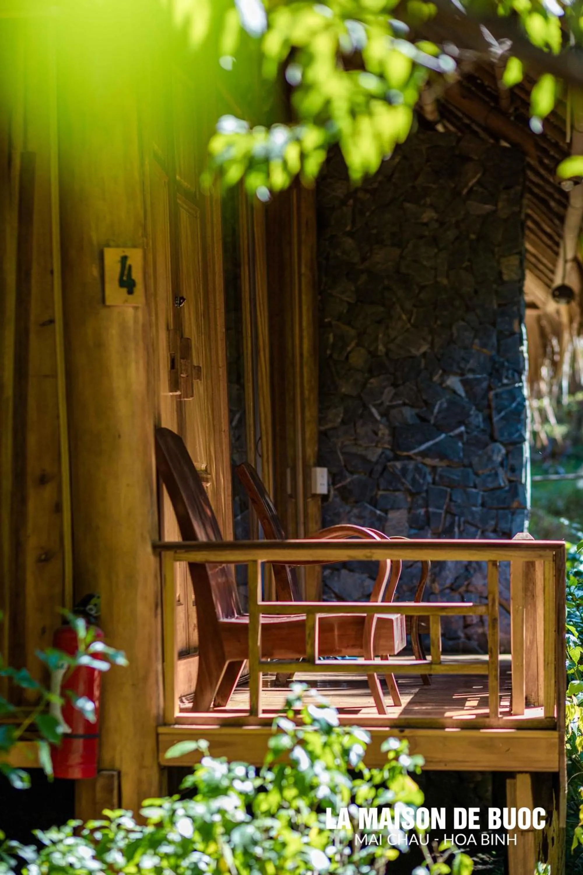 Patio in La Maison De Buoc