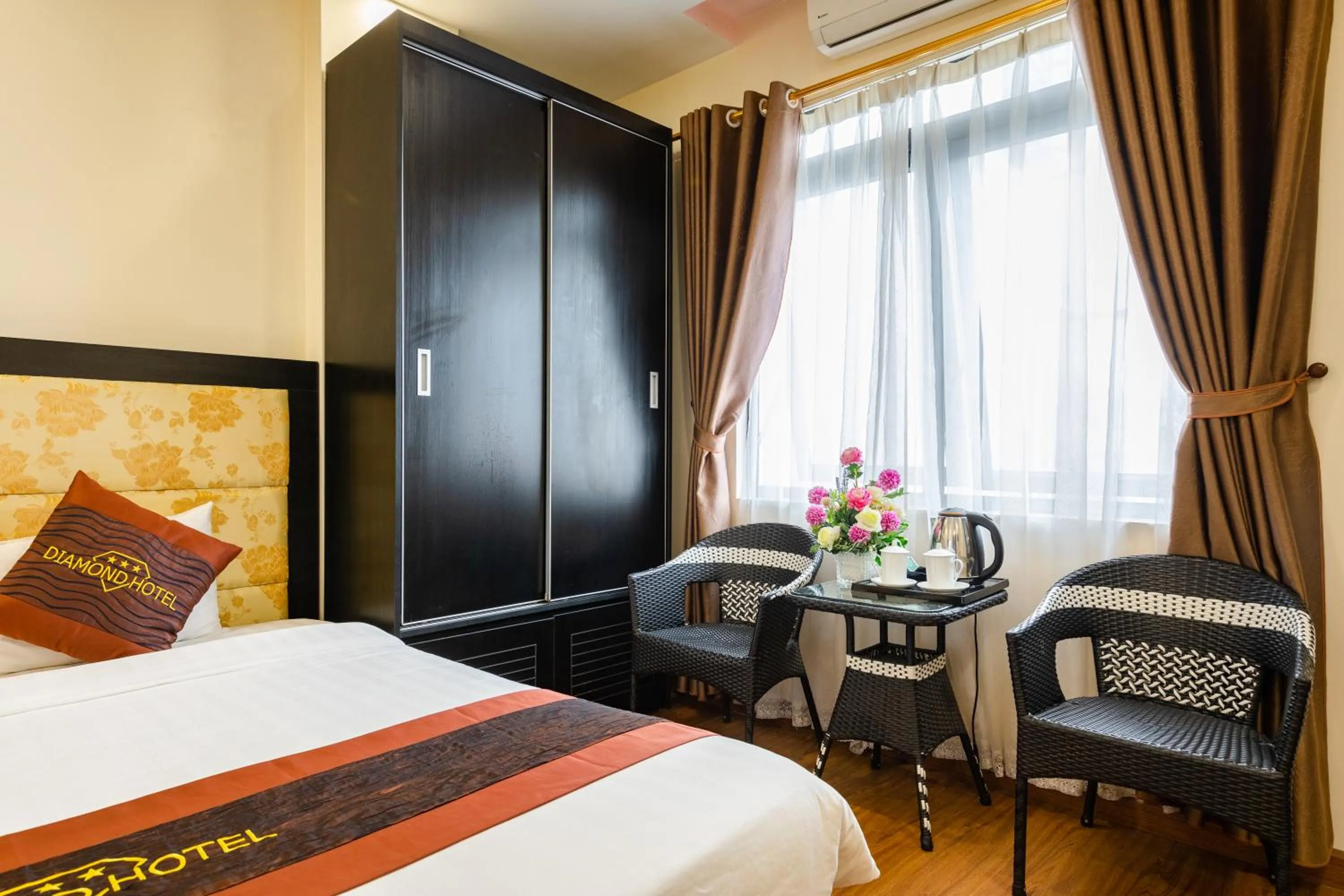 Bed in Diamond Hotel