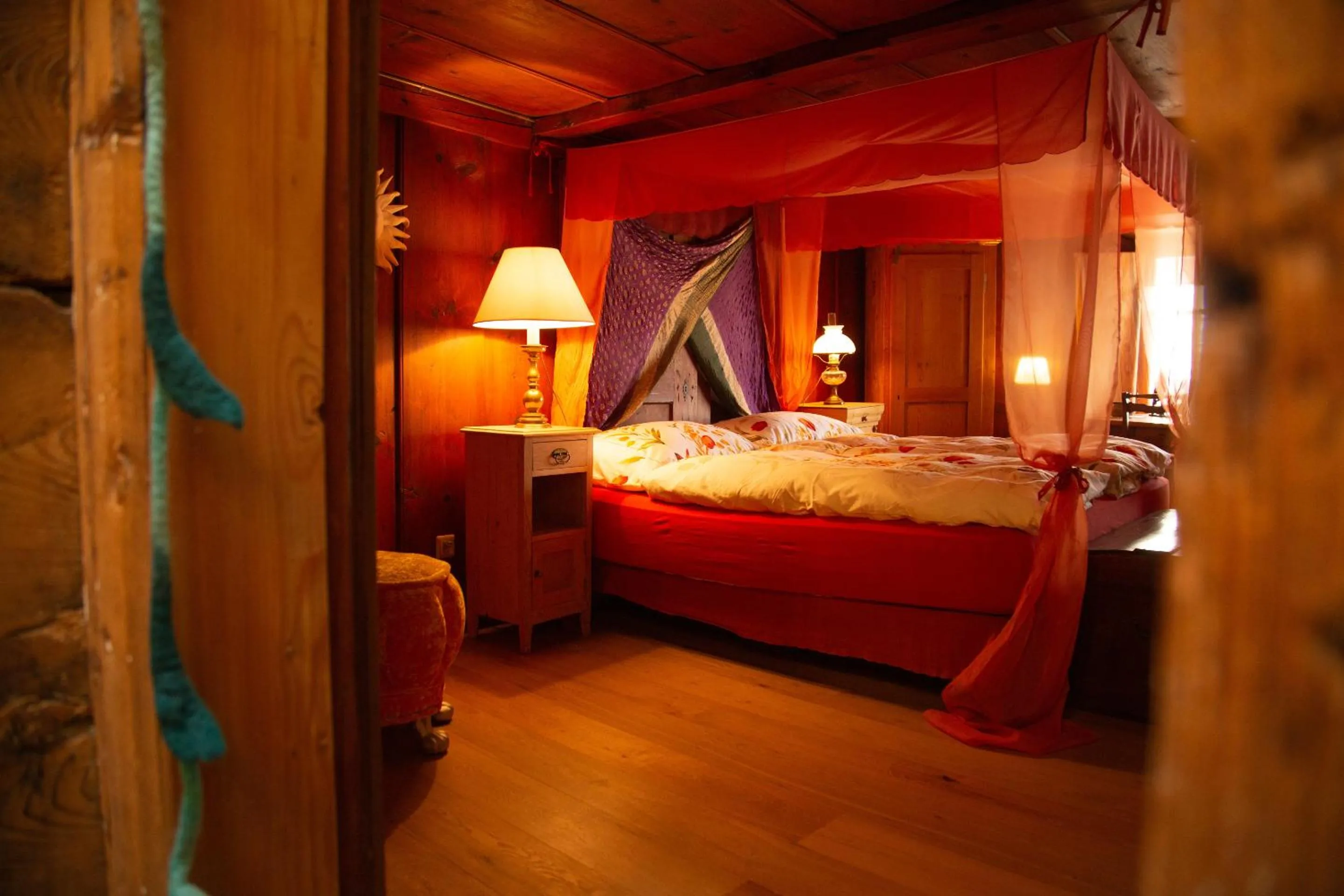 Bedroom, Bed in Au soleil de Gruyères chez Chantal