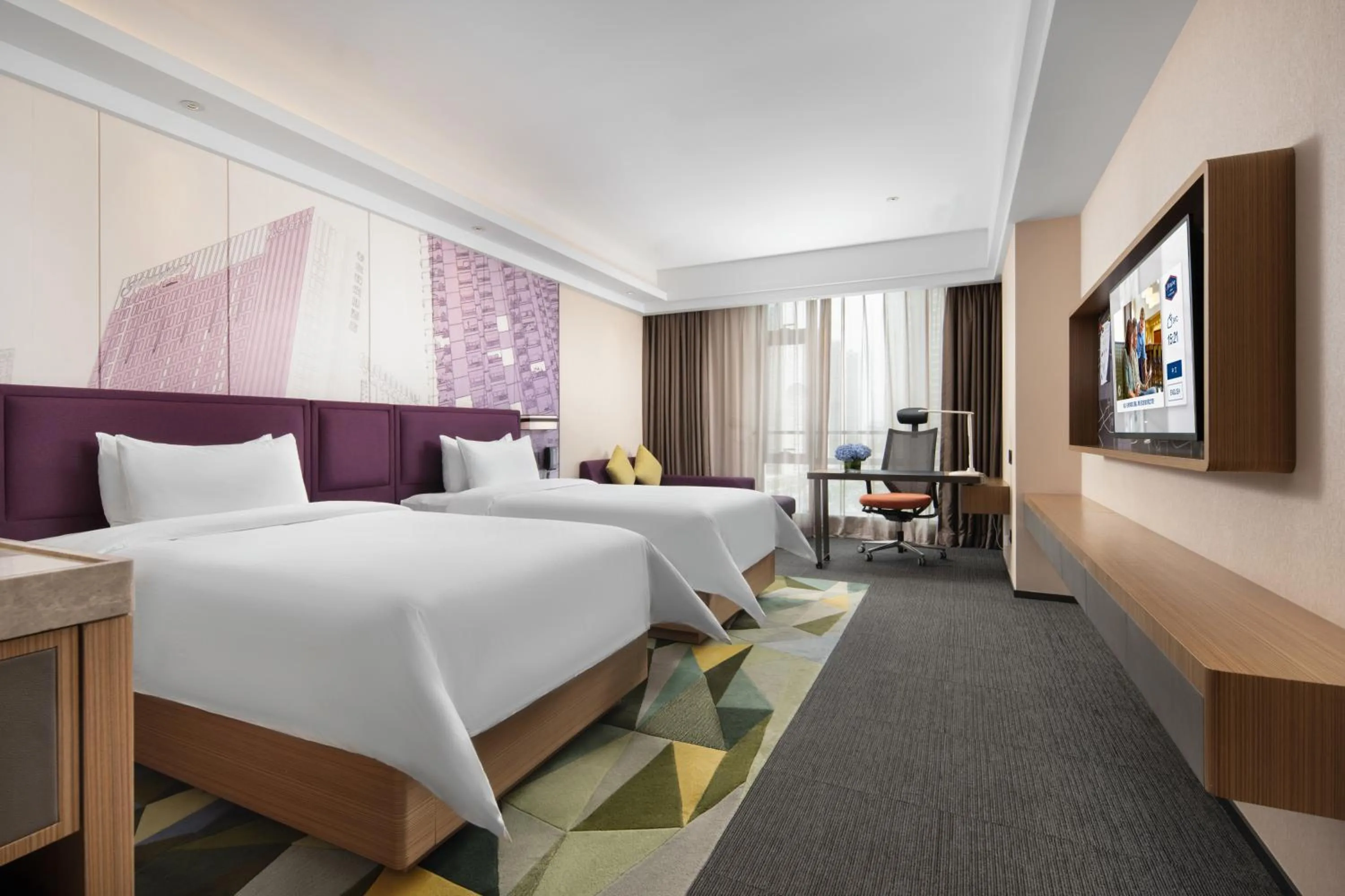 Bed in Hampton by Hilton Nanning Jiangnan