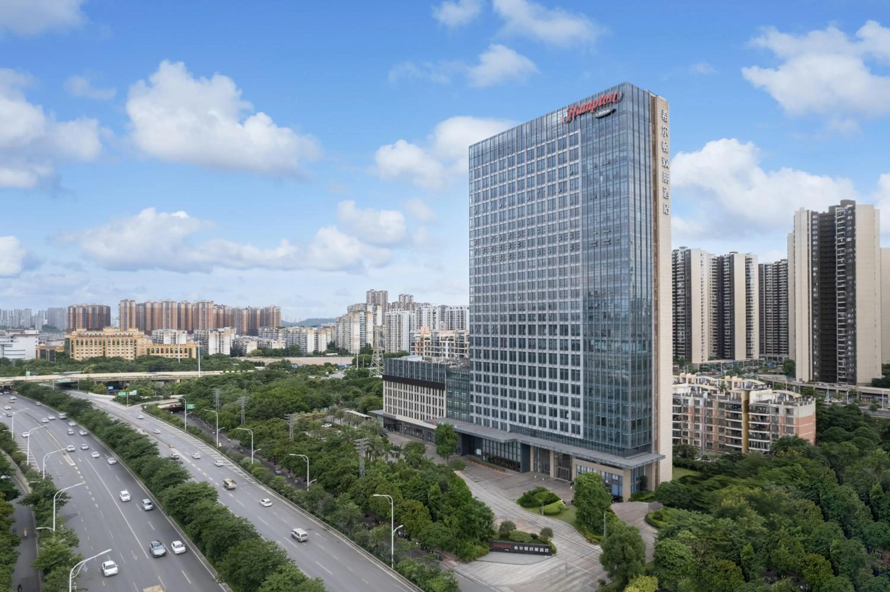 Property building in Hampton by Hilton Nanning Jiangnan