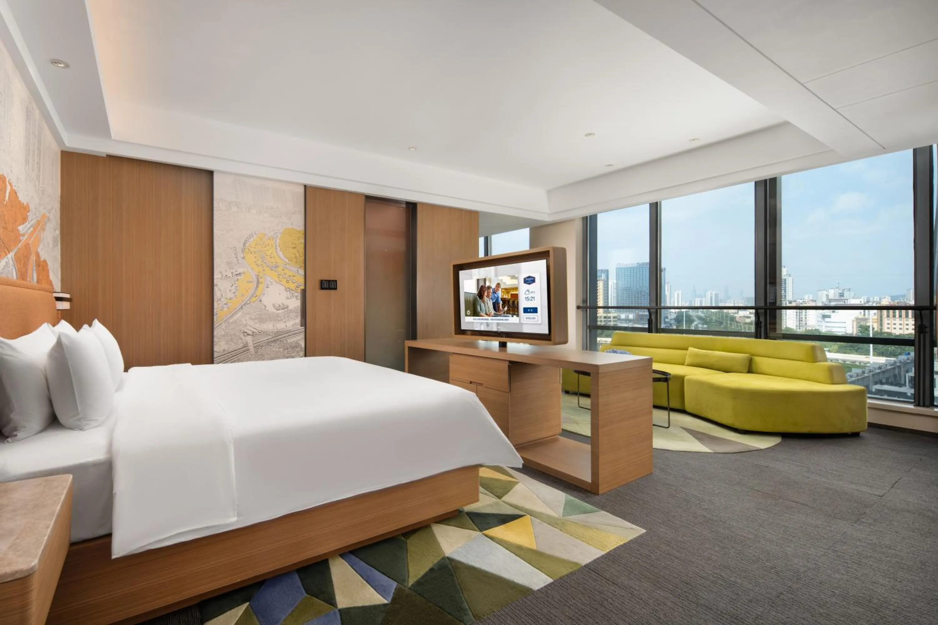 Bed in Hampton by Hilton Nanning Jiangnan