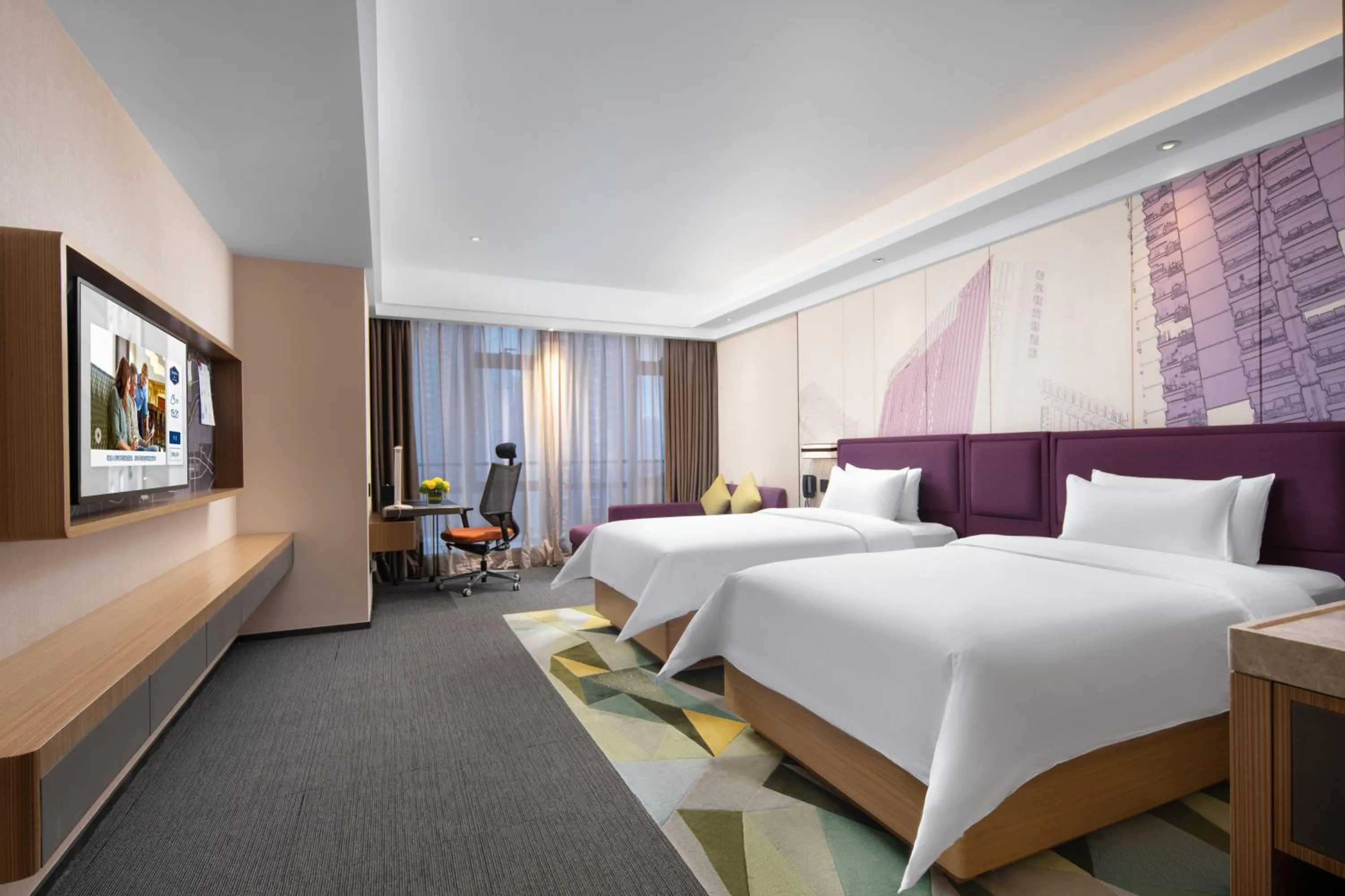 Bed in Hampton by Hilton Nanning Jiangnan