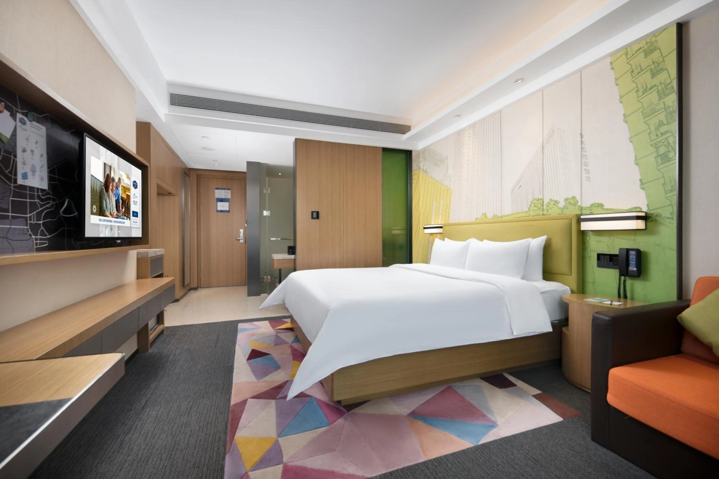 Bed in Hampton by Hilton Nanning Jiangnan