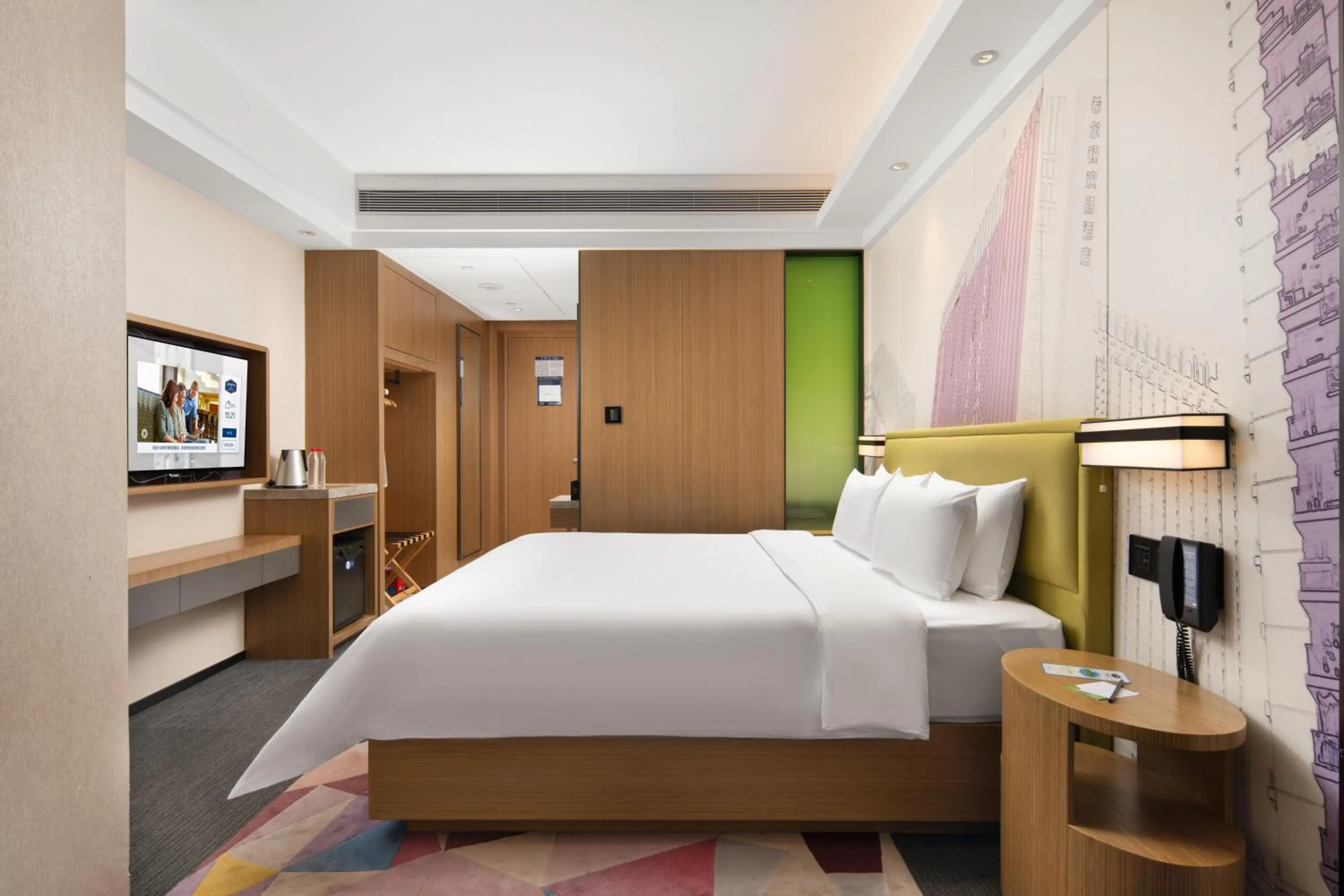 Bed in Hampton by Hilton Nanning Jiangnan