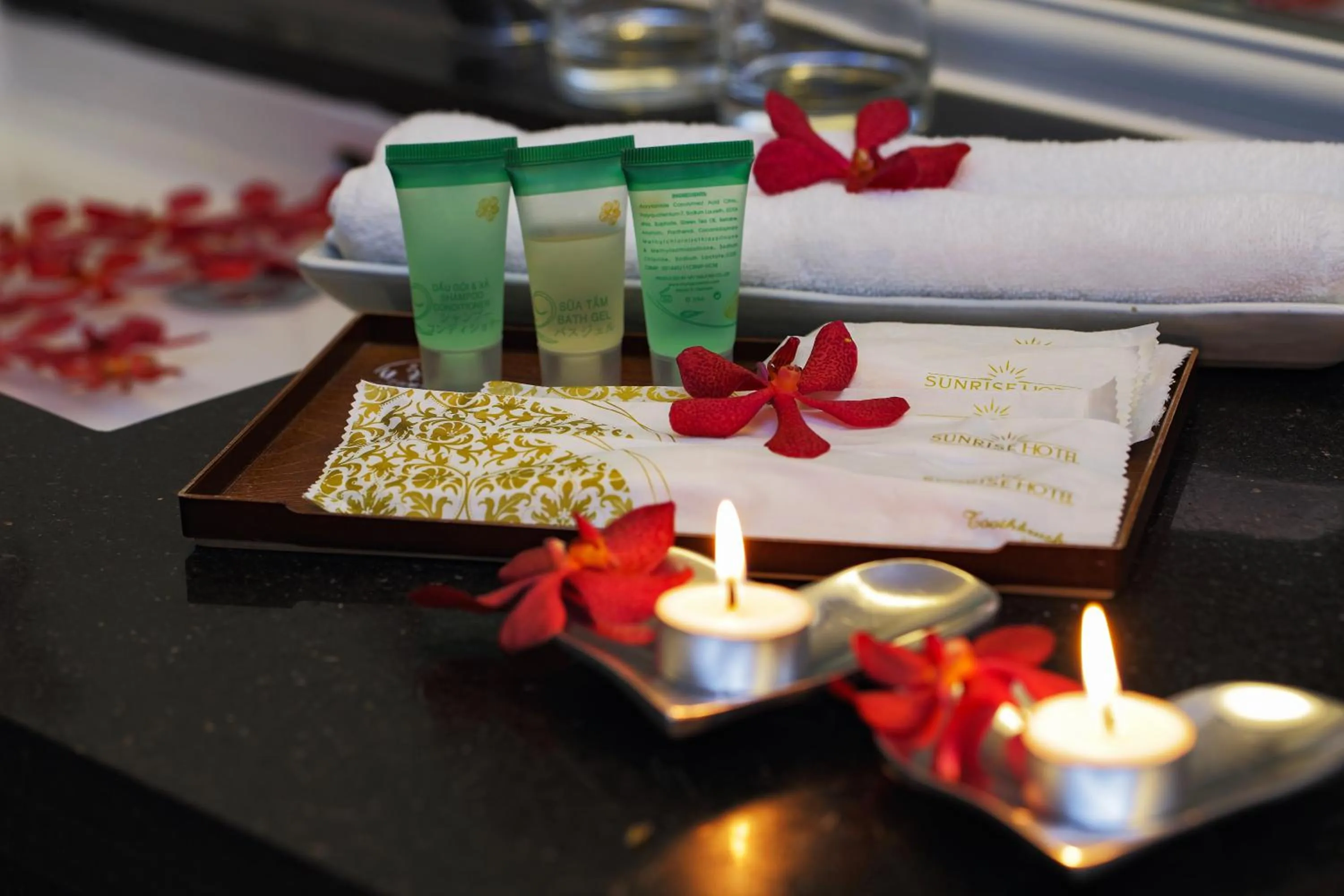 Decorative detail in Sunrise Hotel