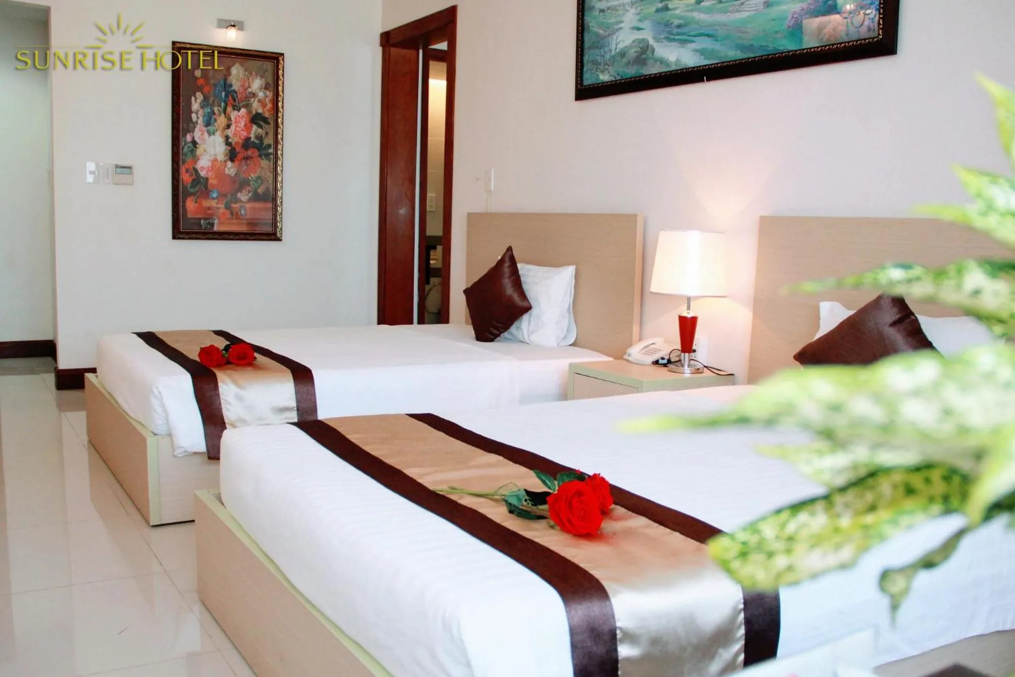 Bed in Sunrise Hotel