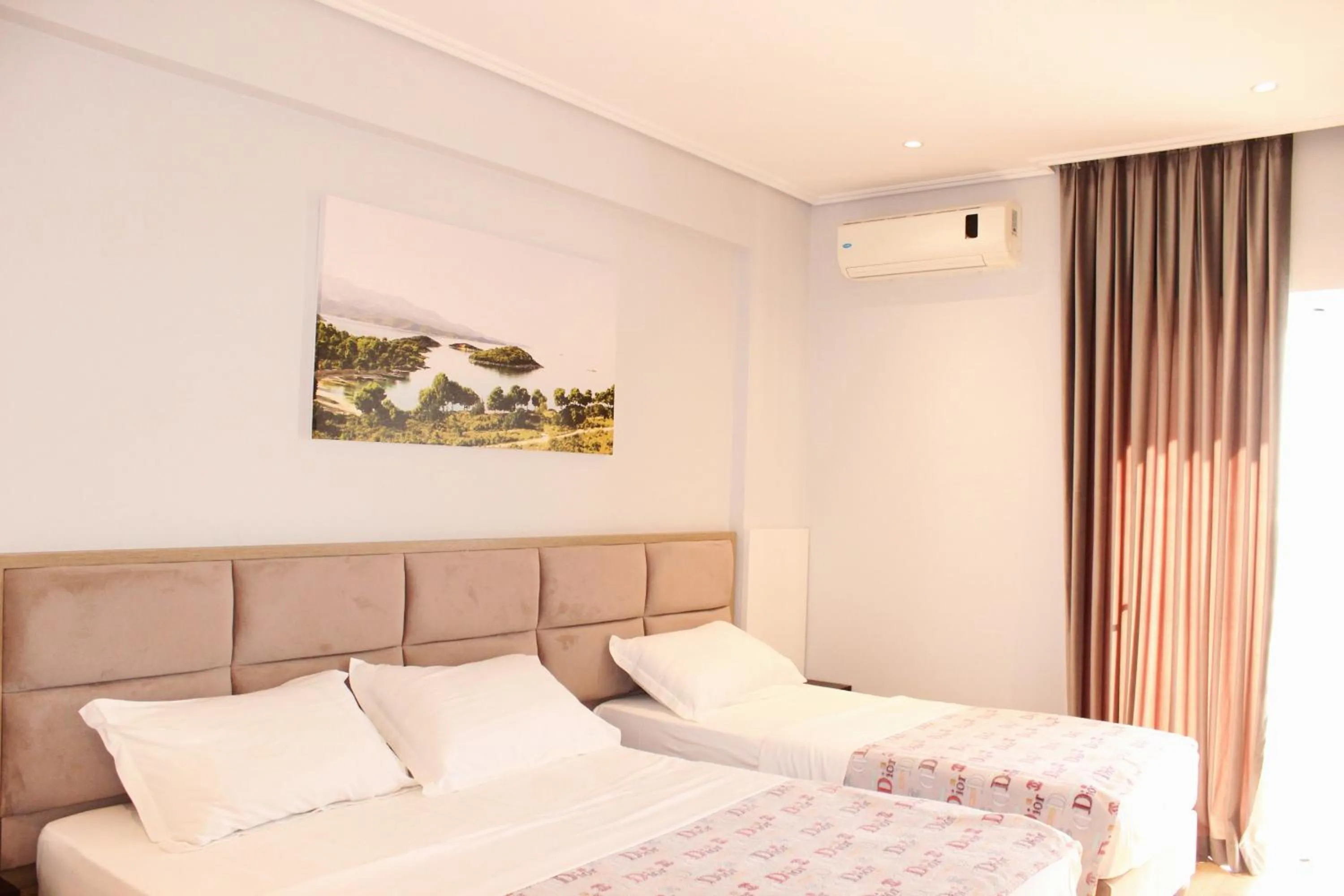 View (from property/room), Bed in Bebi Hotel And Apartments