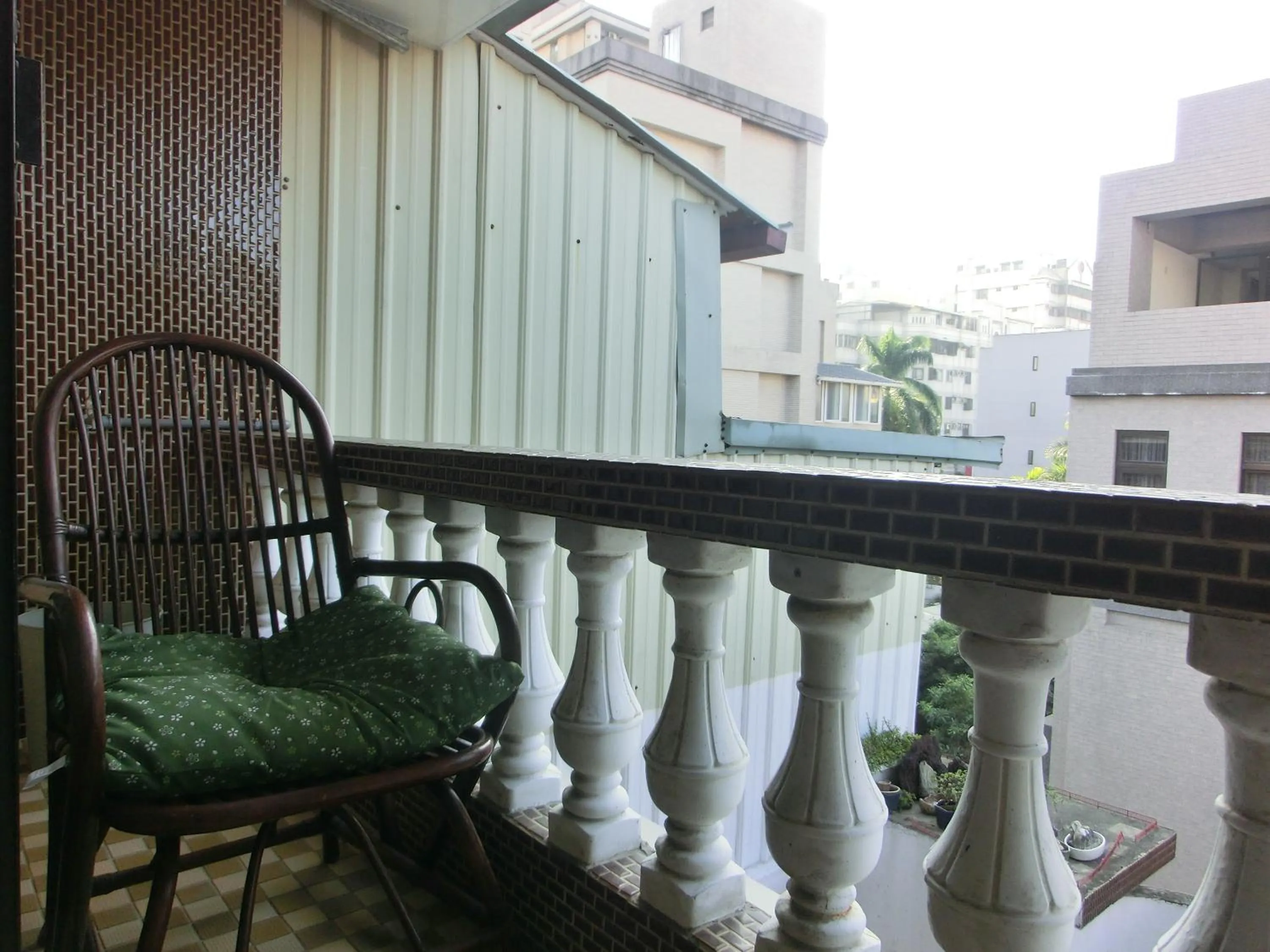 Balcony/Terrace in Tainan Travel Inn - ChengGong Univ.