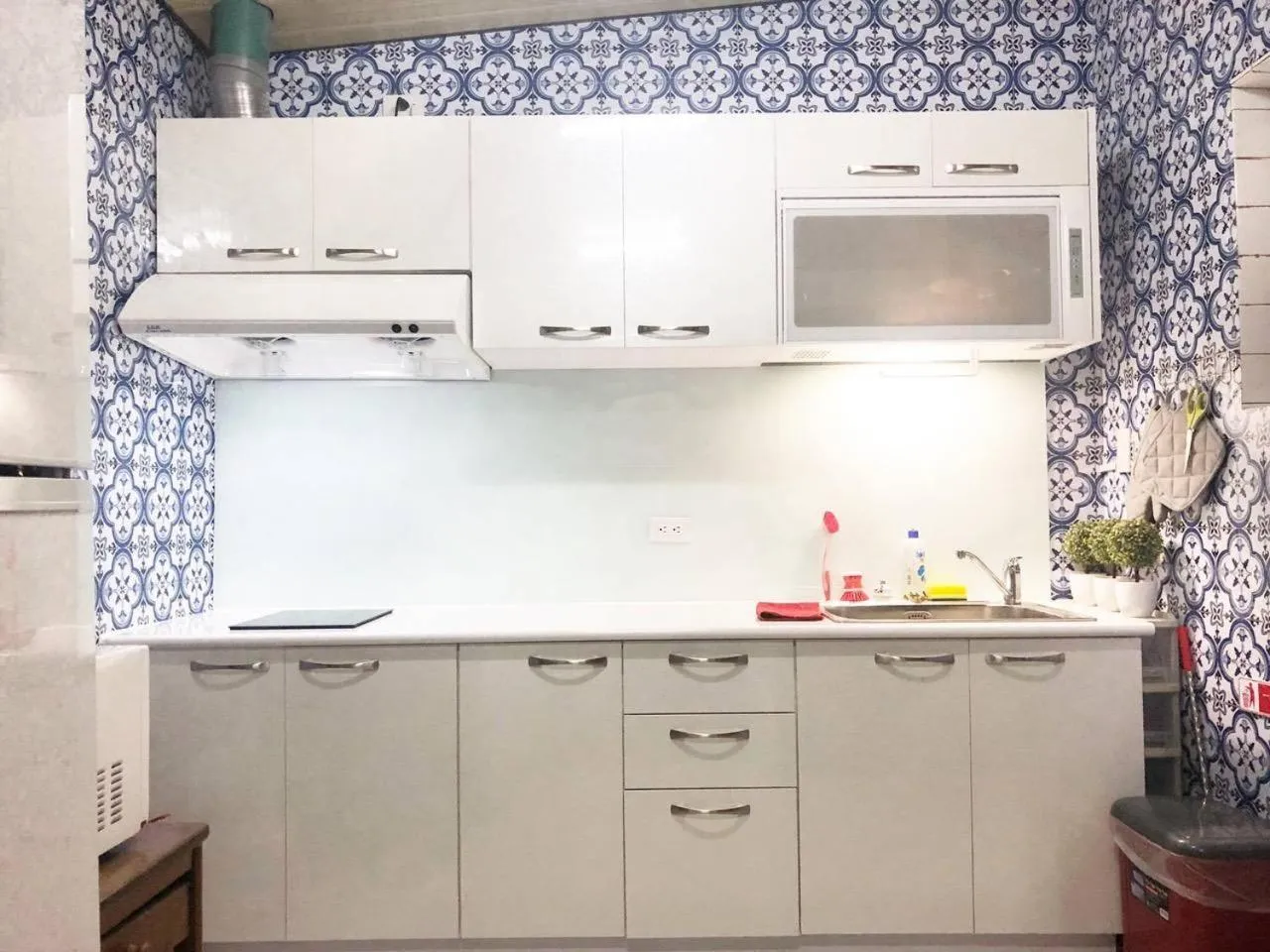 Kitchen or kitchenette in Tainan Travel Inn - ChengGong Univ.