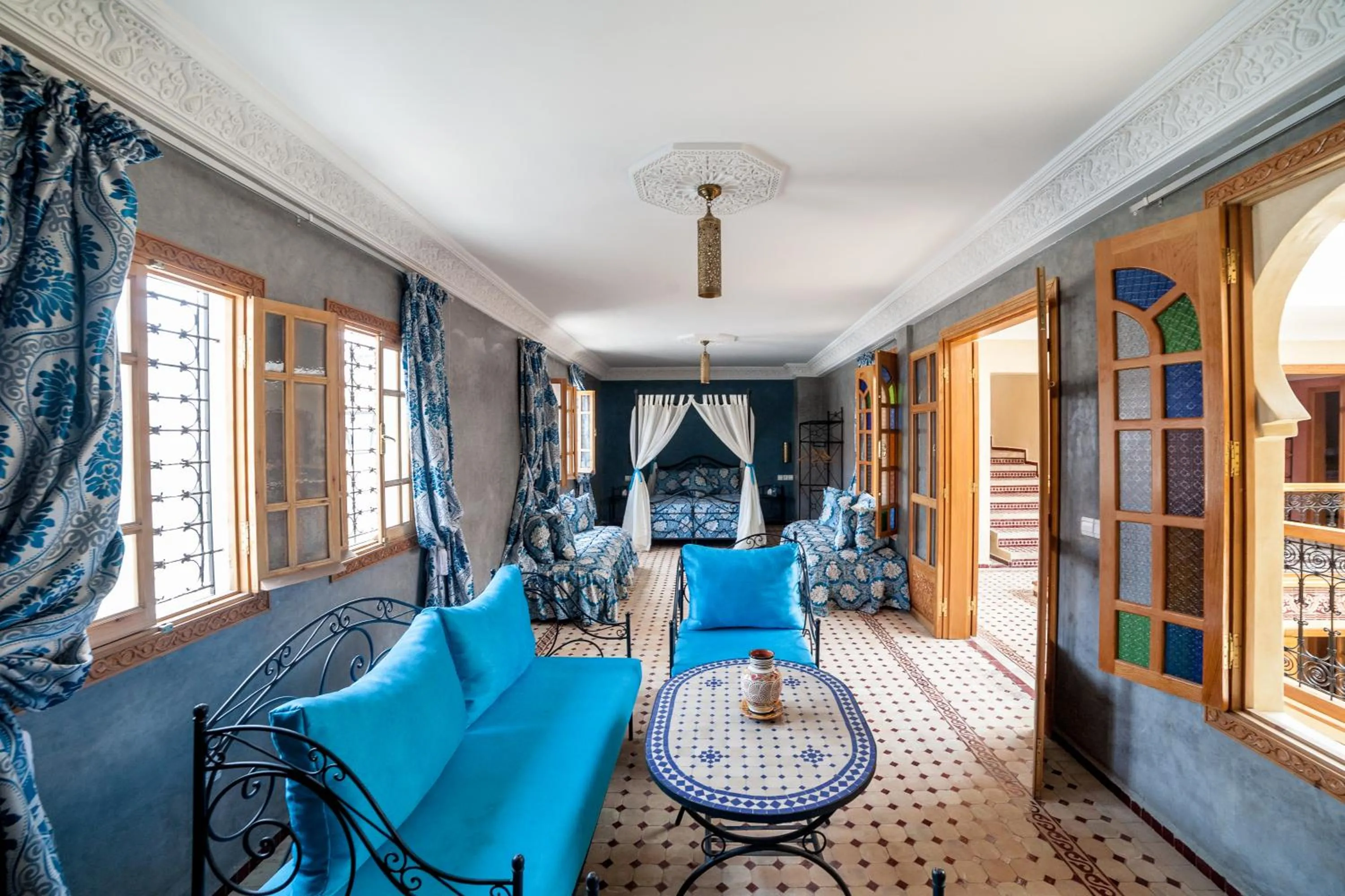 Living room in Riad Dar Saidi