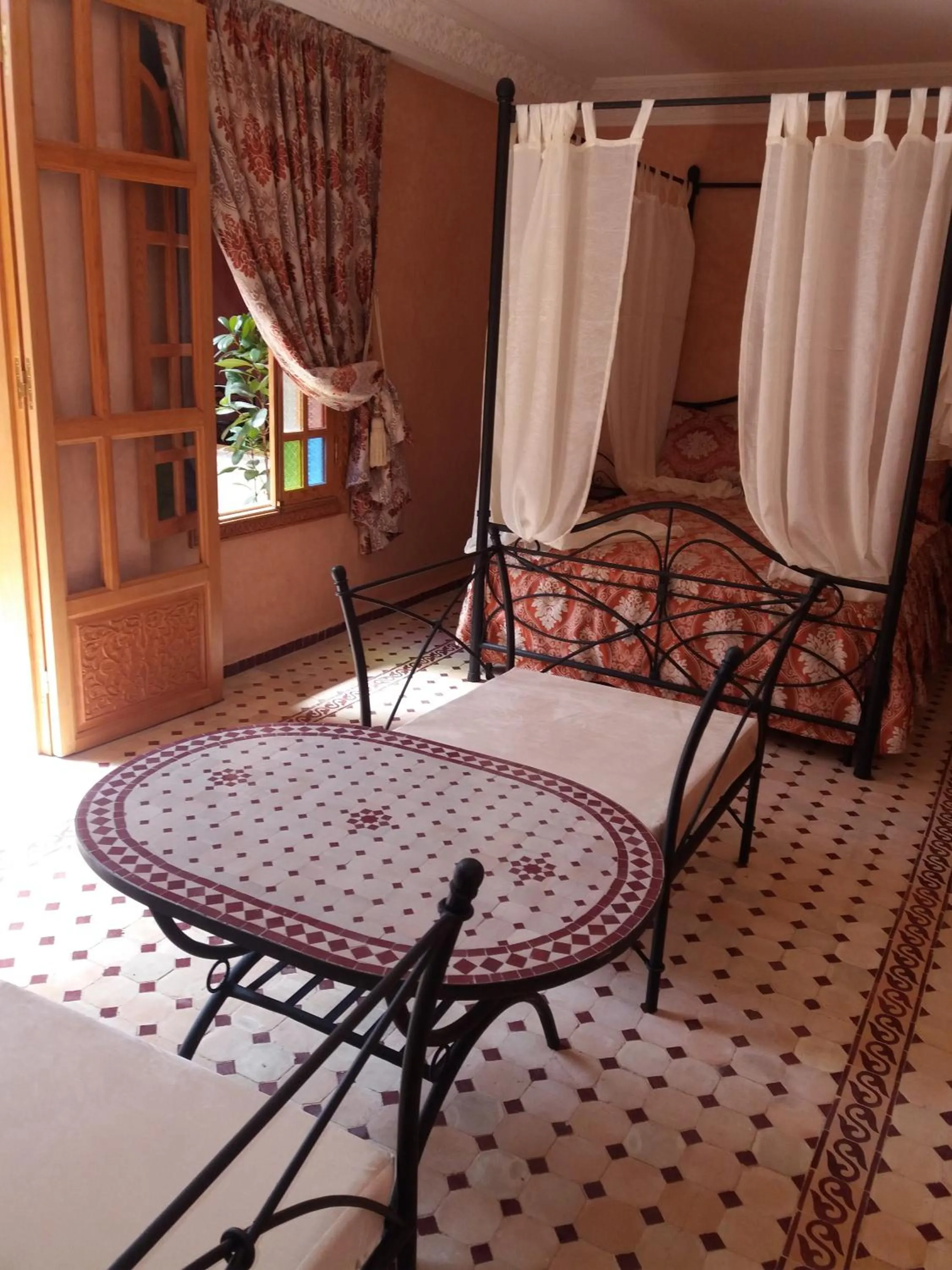Bed in Riad Dar Saidi
