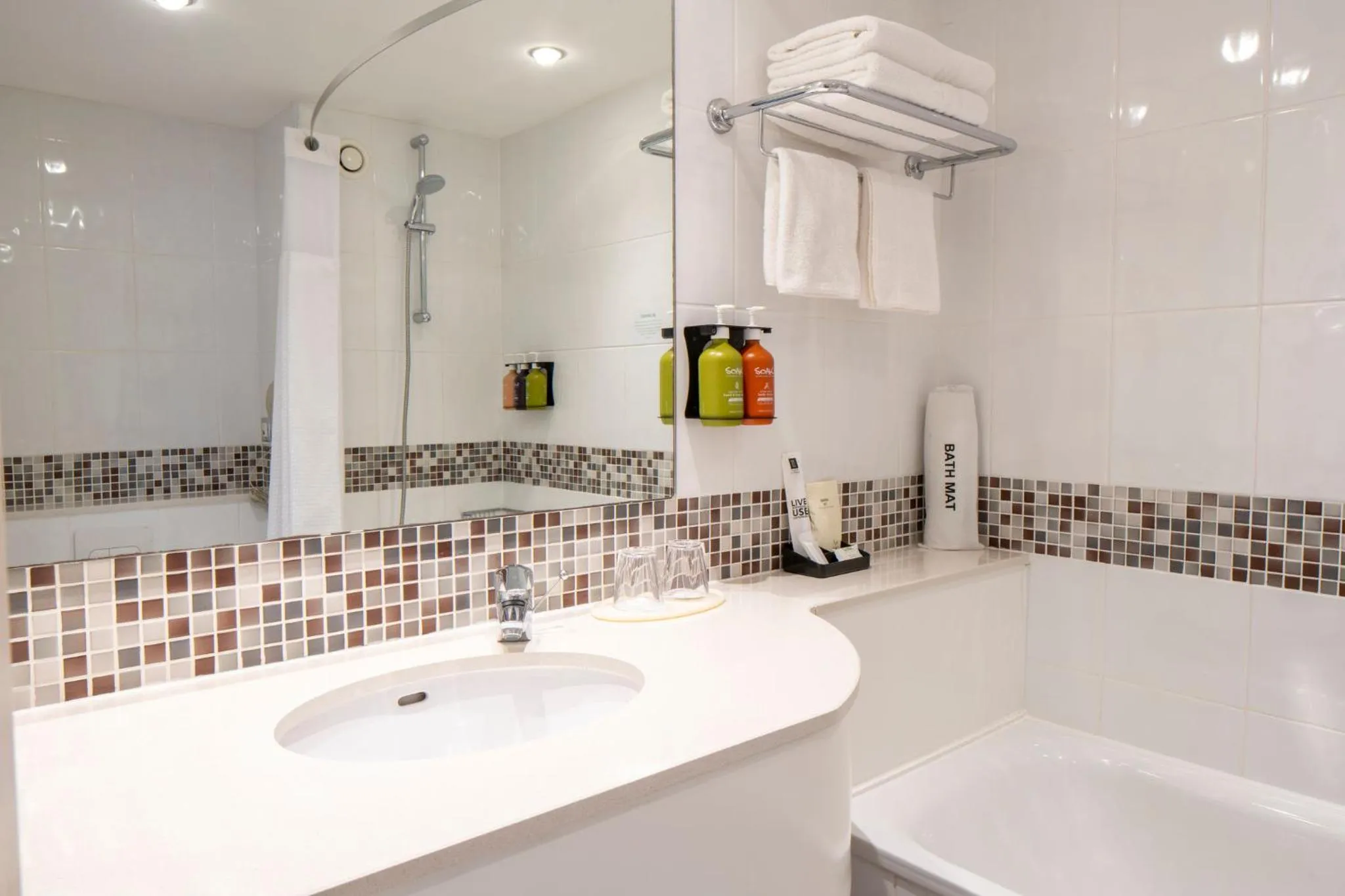 Bathroom in Holiday Inn London Brentford Lock by IHG