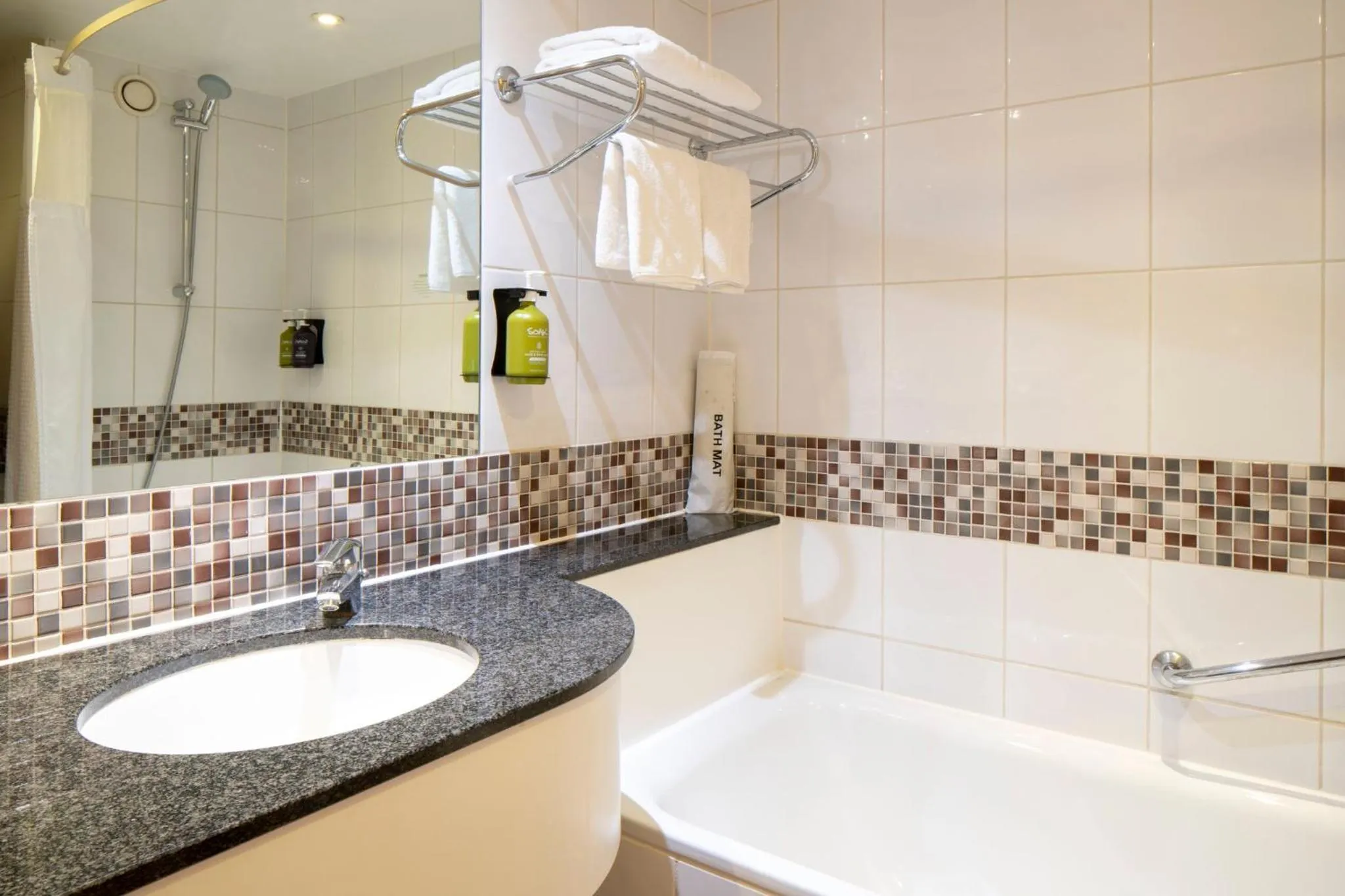 Bathroom in Holiday Inn London Brentford Lock by IHG