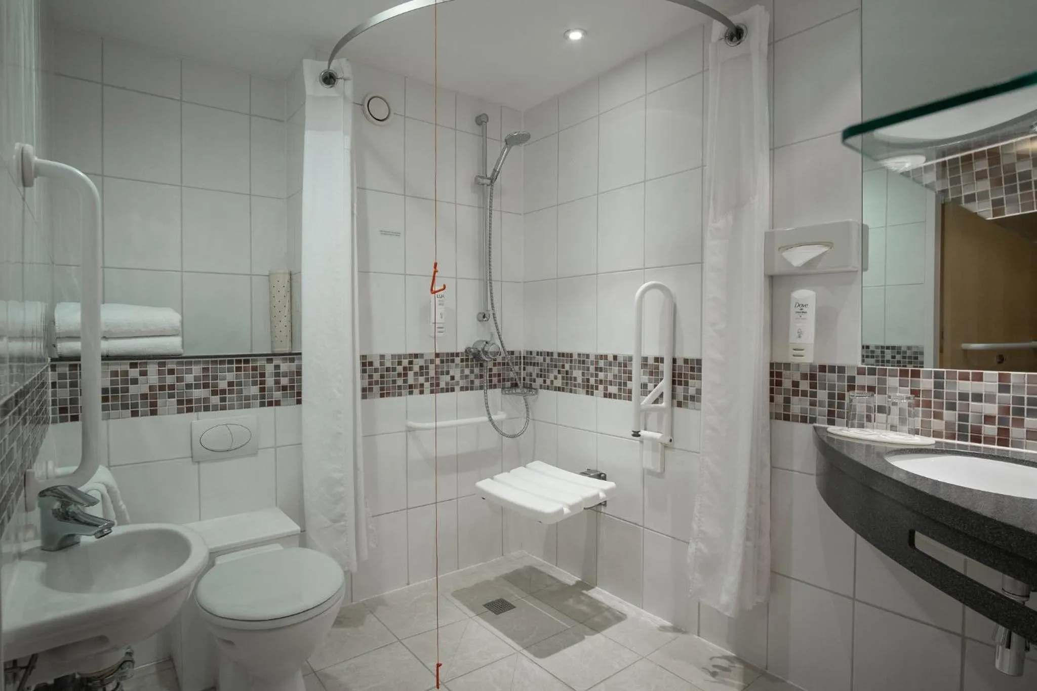 Bathroom in Holiday Inn London Brentford Lock by IHG