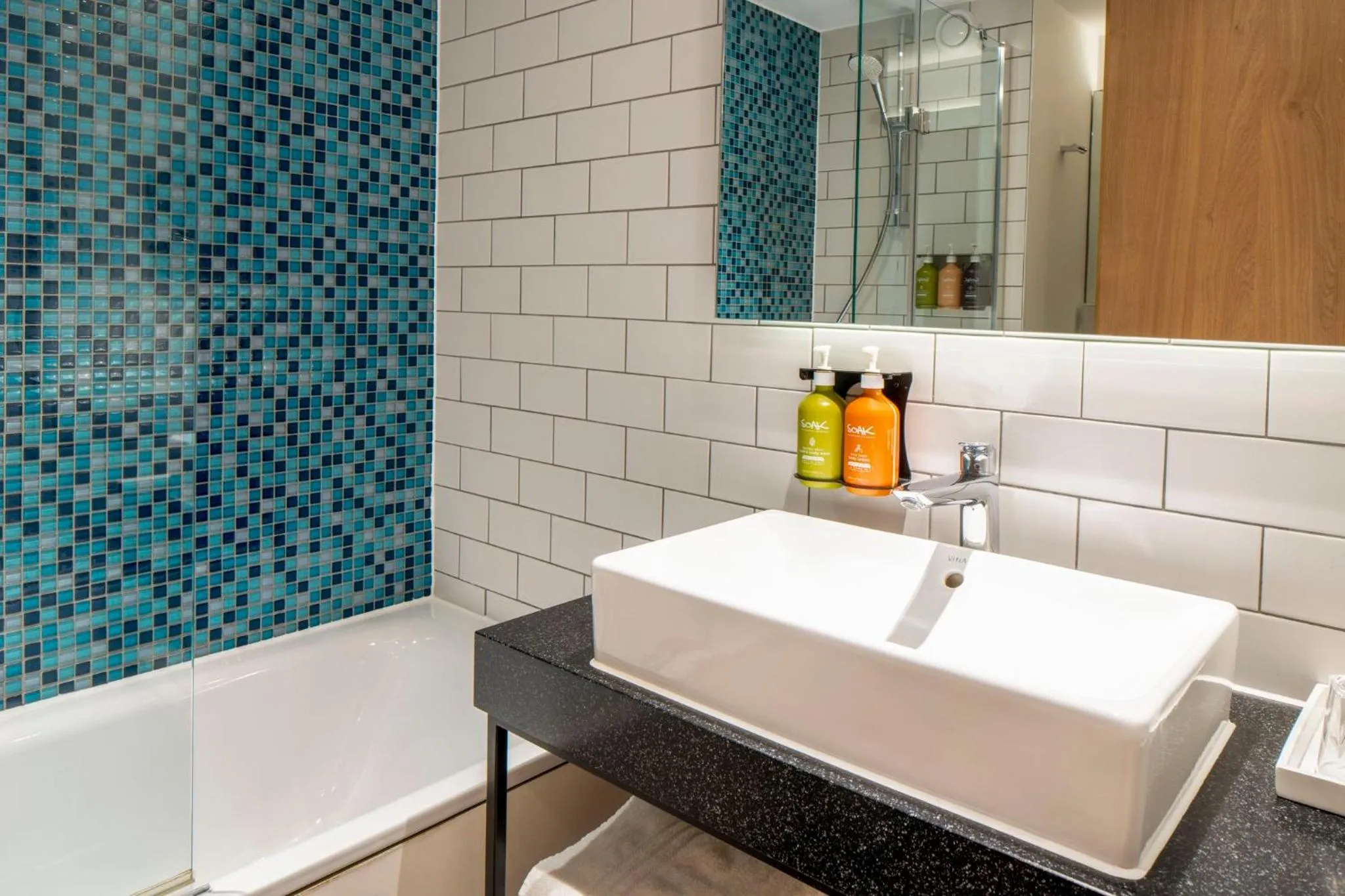 Bathroom in Holiday Inn London Brentford Lock by IHG