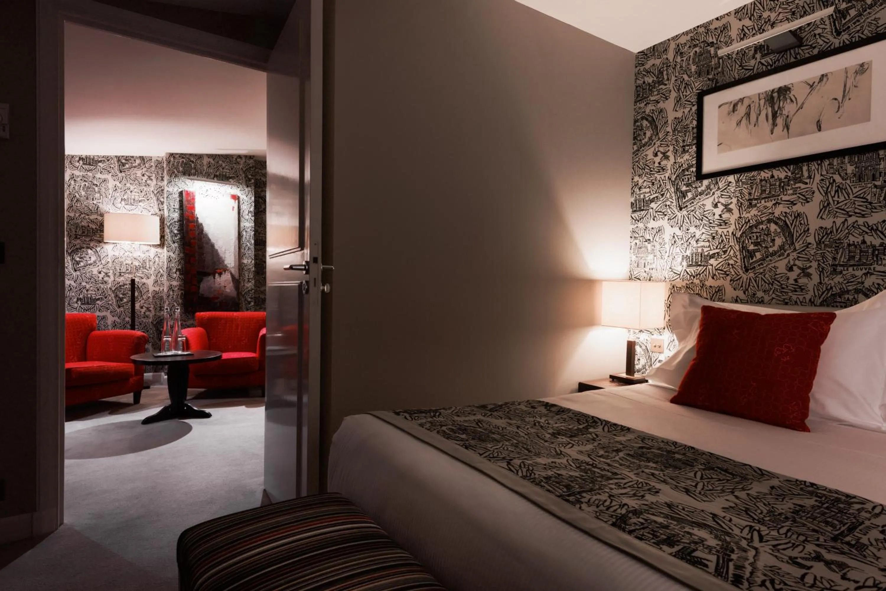 Photo of the whole room, Bed in Le Mathurin Hotel & Spa