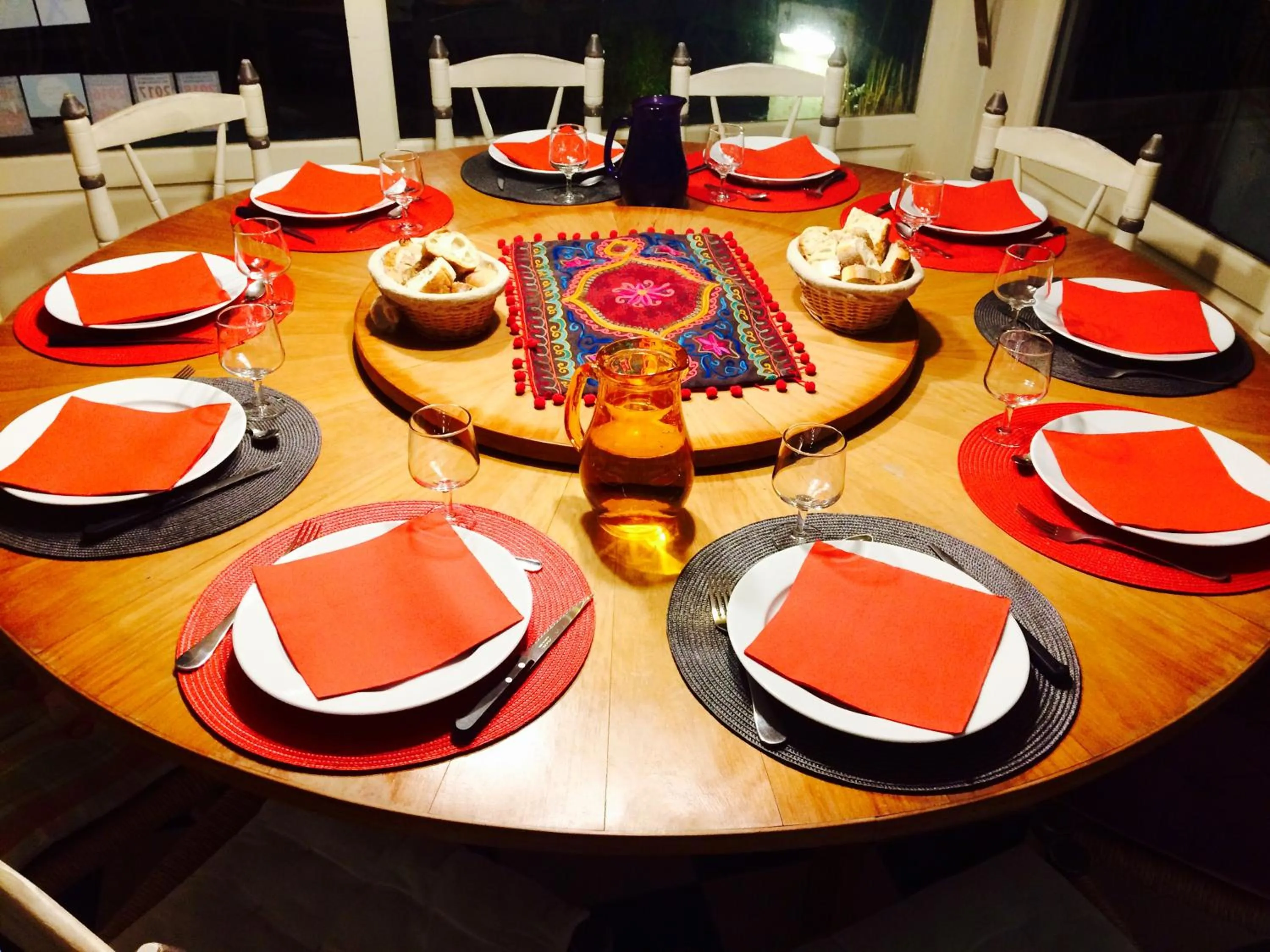 Dining area in Case Nyala