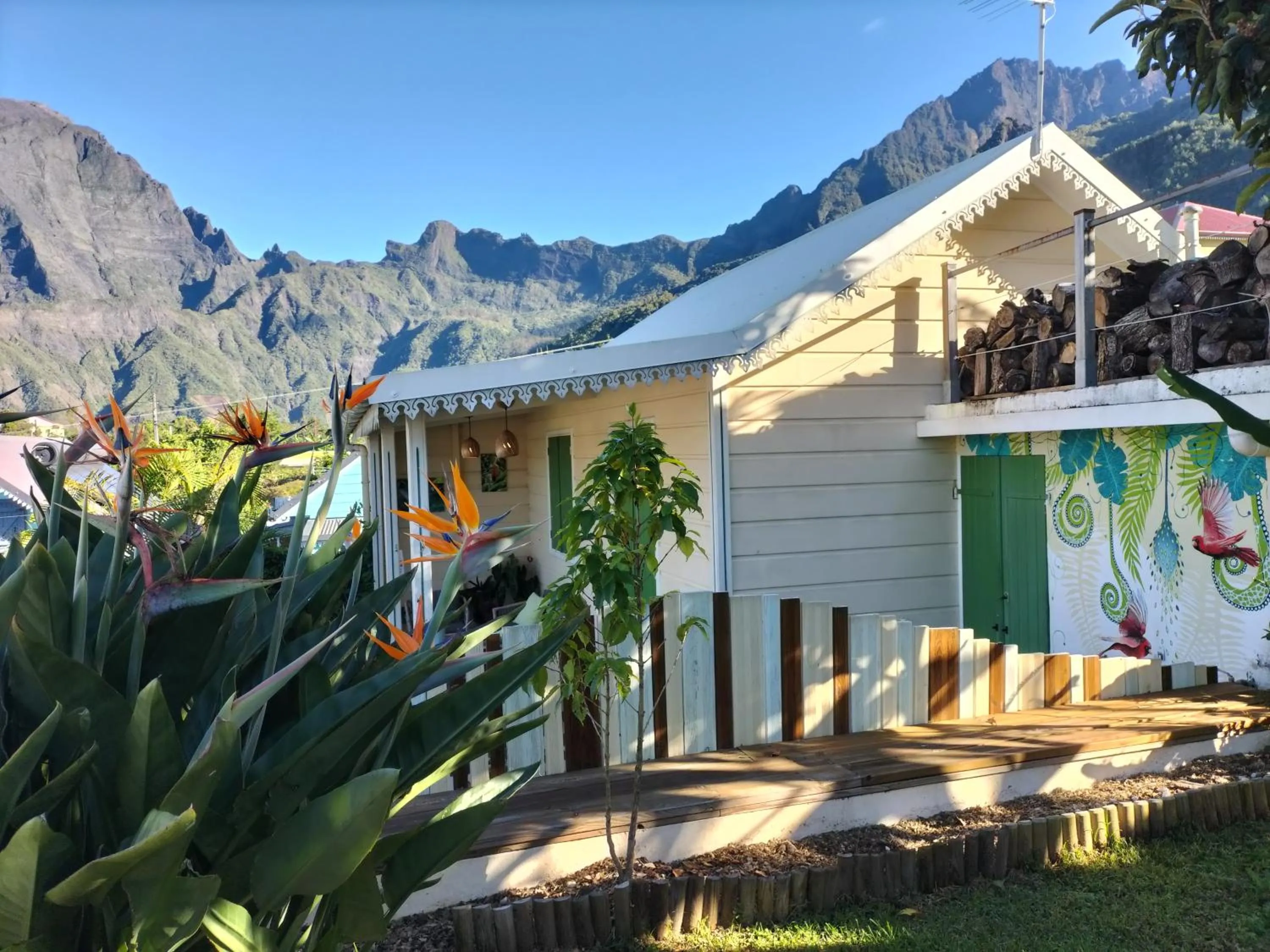 Natural landscape in Case Nyala