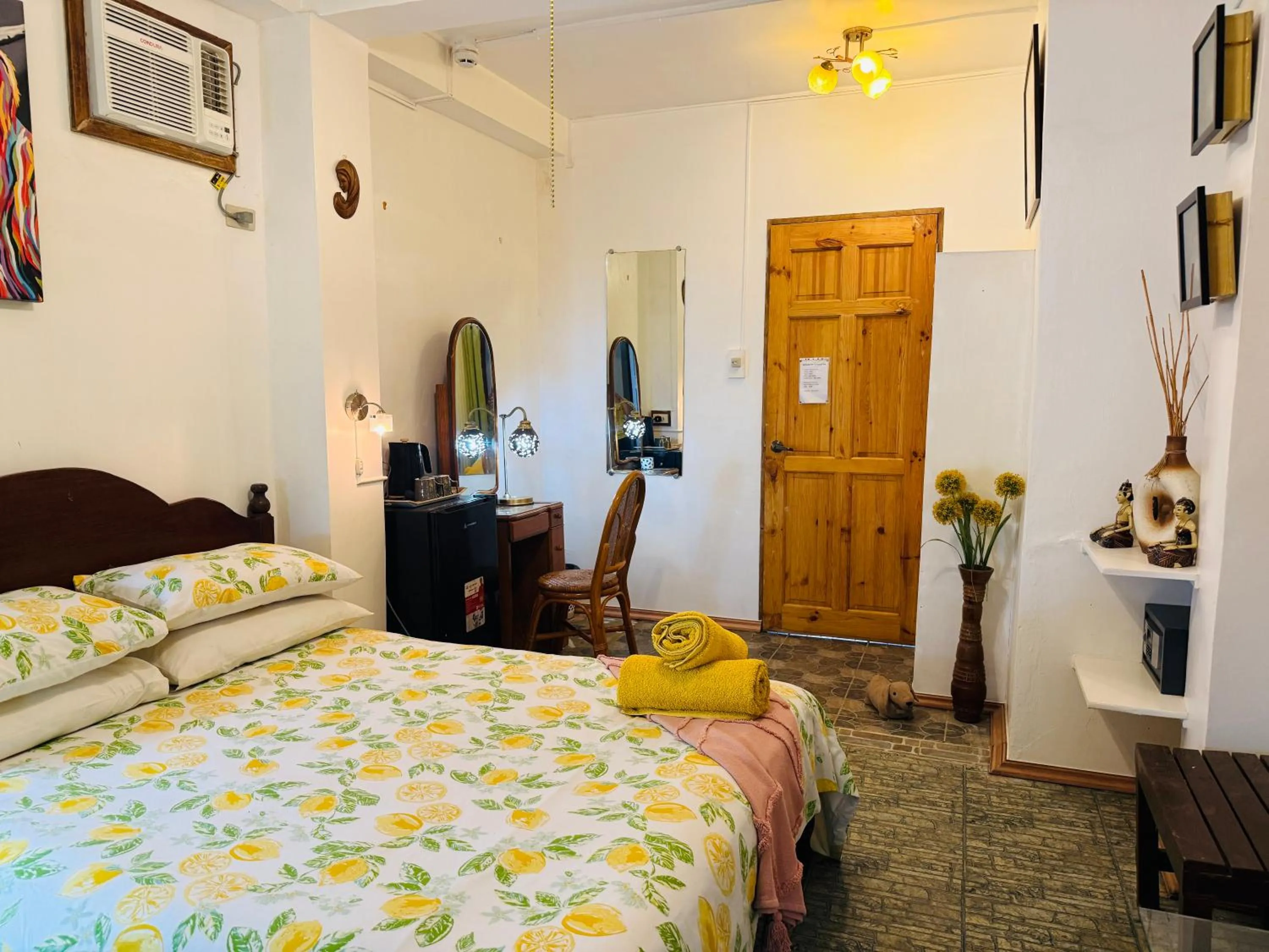 Bed in Lala Panzi Bed and Breakfast