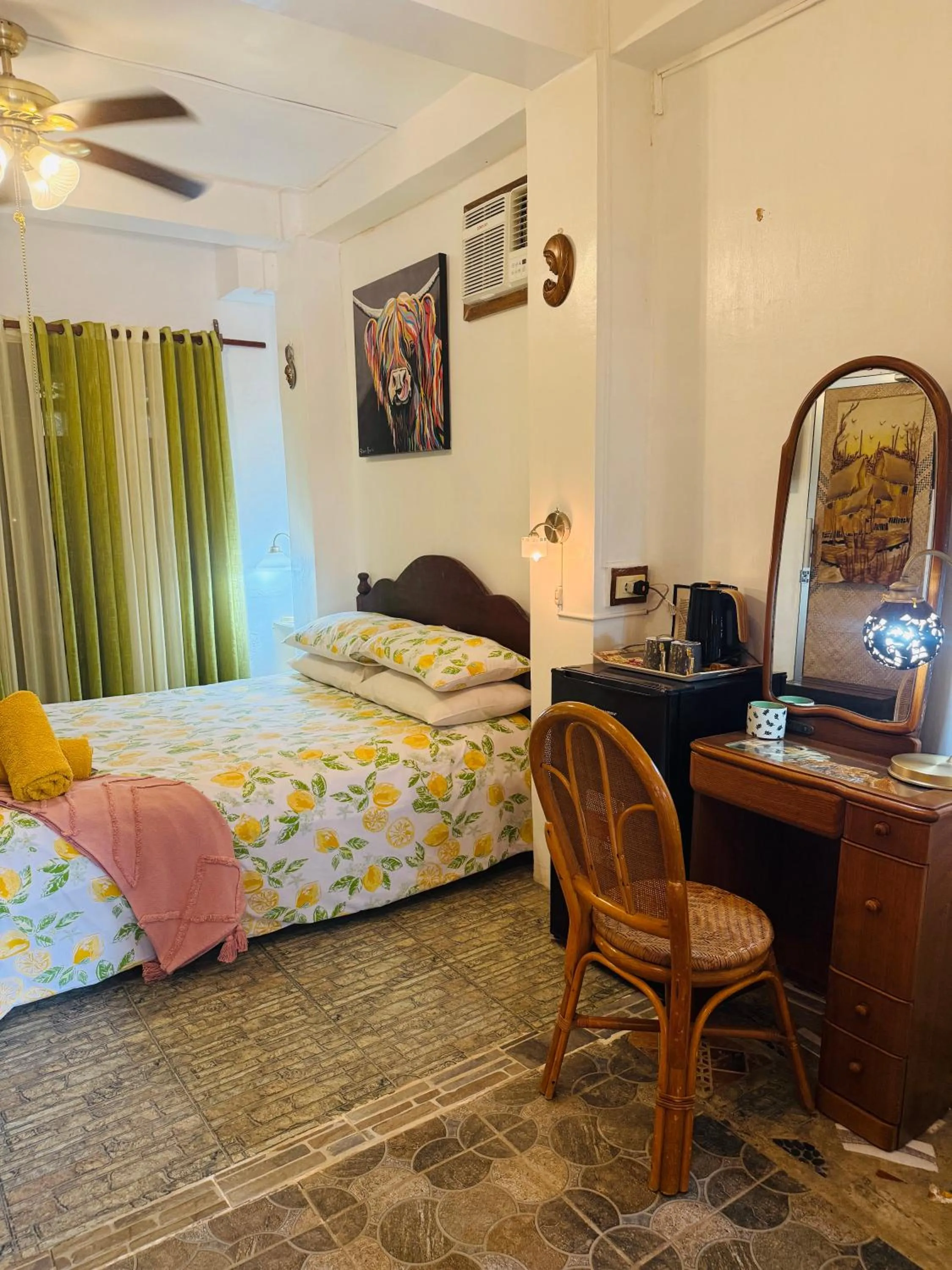 Bed in Lala Panzi Bed and Breakfast