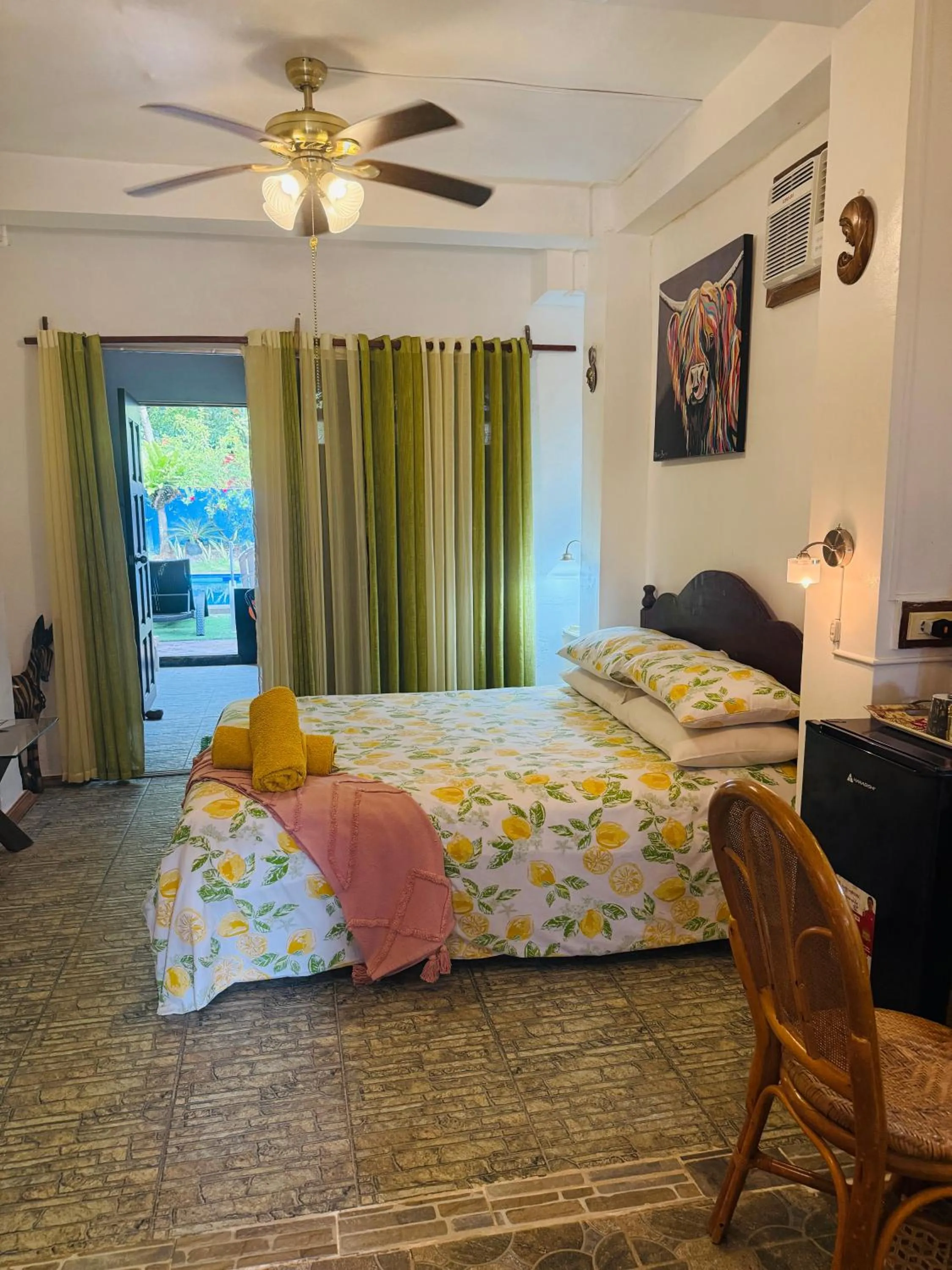 Bed in Lala Panzi Bed and Breakfast