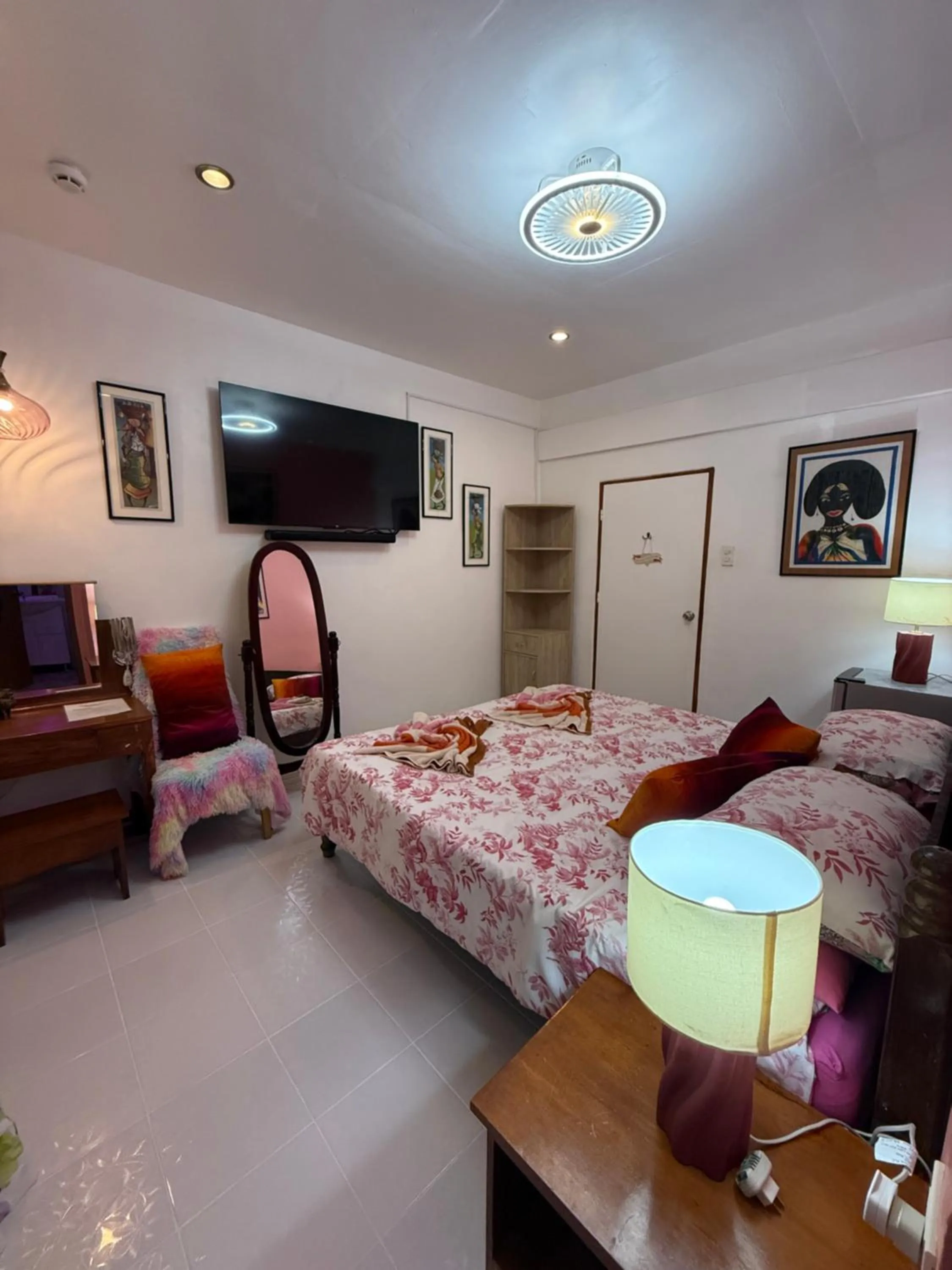 Bed in Lala Panzi Bed and Breakfast