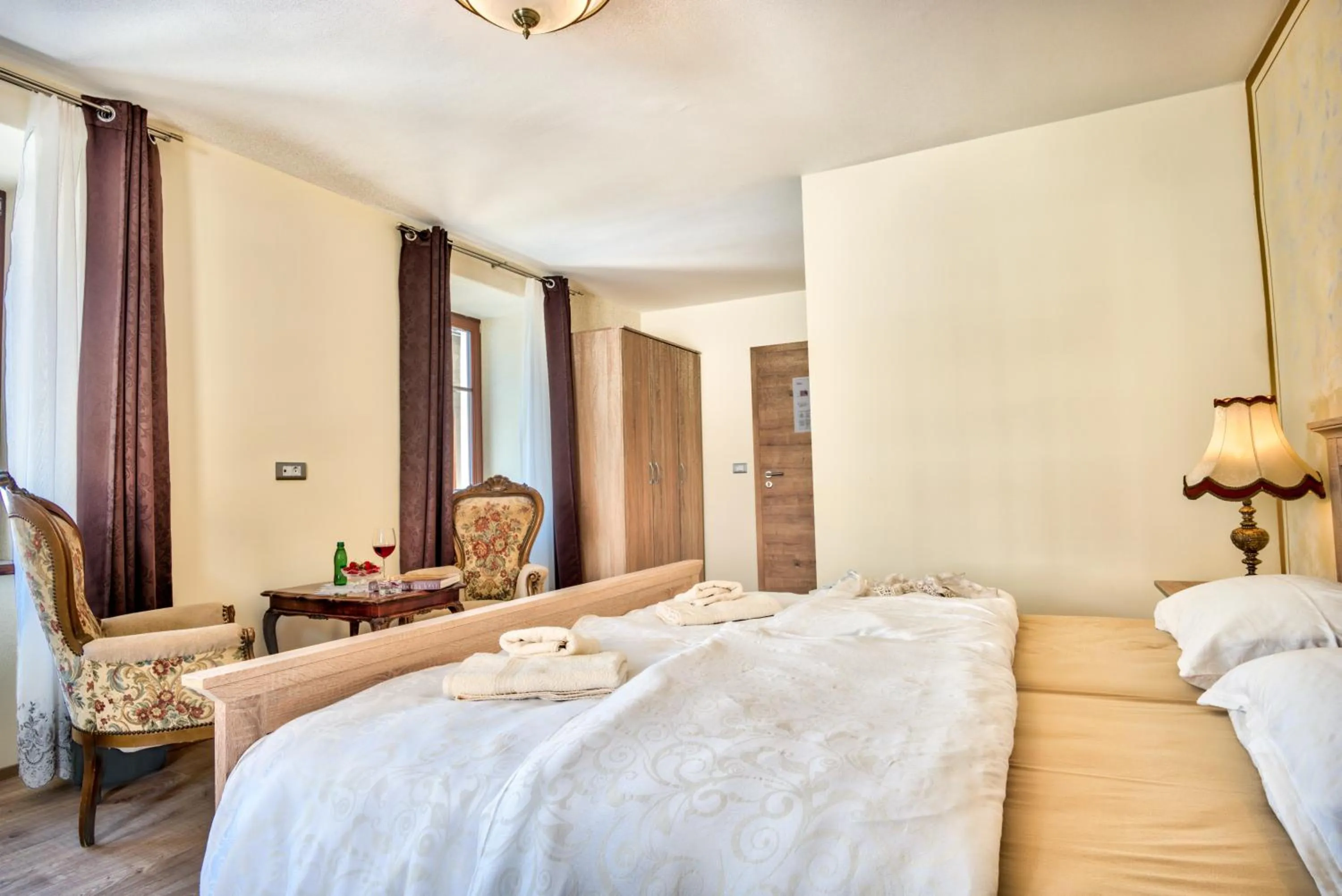 Photo of the whole room, Bed in Hiša Linhart, Hotel & Restaurant