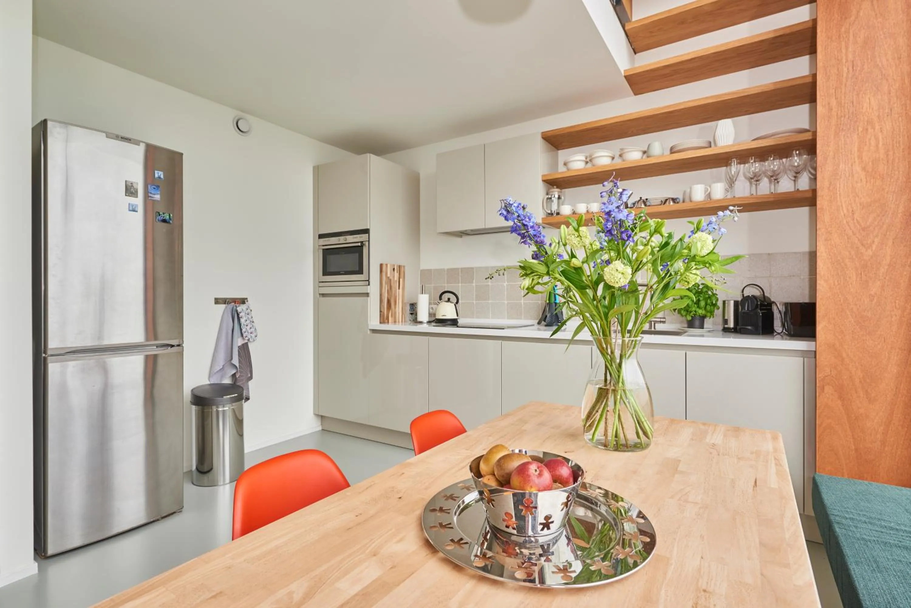 Kitchen or kitchenette in Lake View Apartment Amsterdam