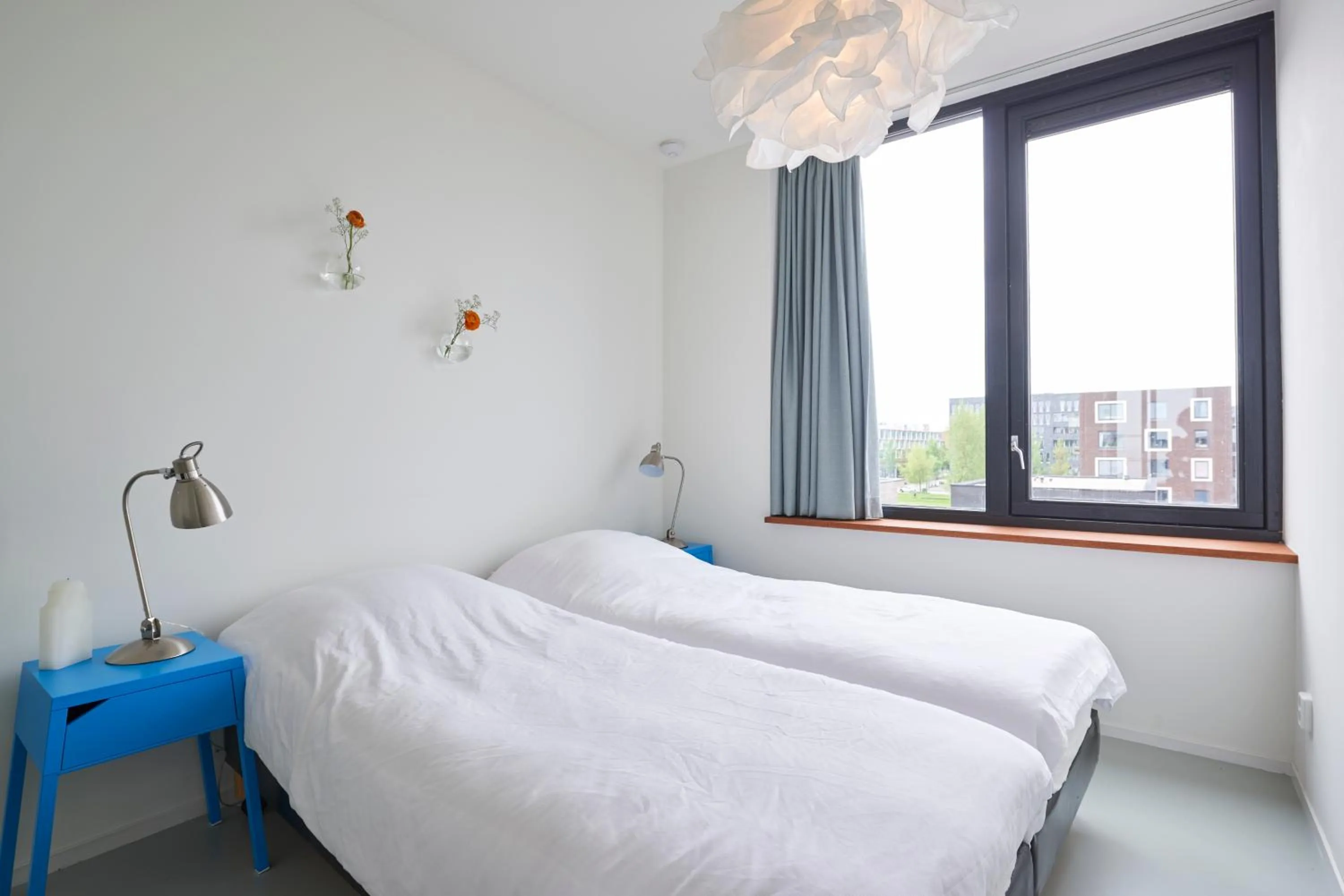 Bedroom, Bed in Lake View Apartment Amsterdam