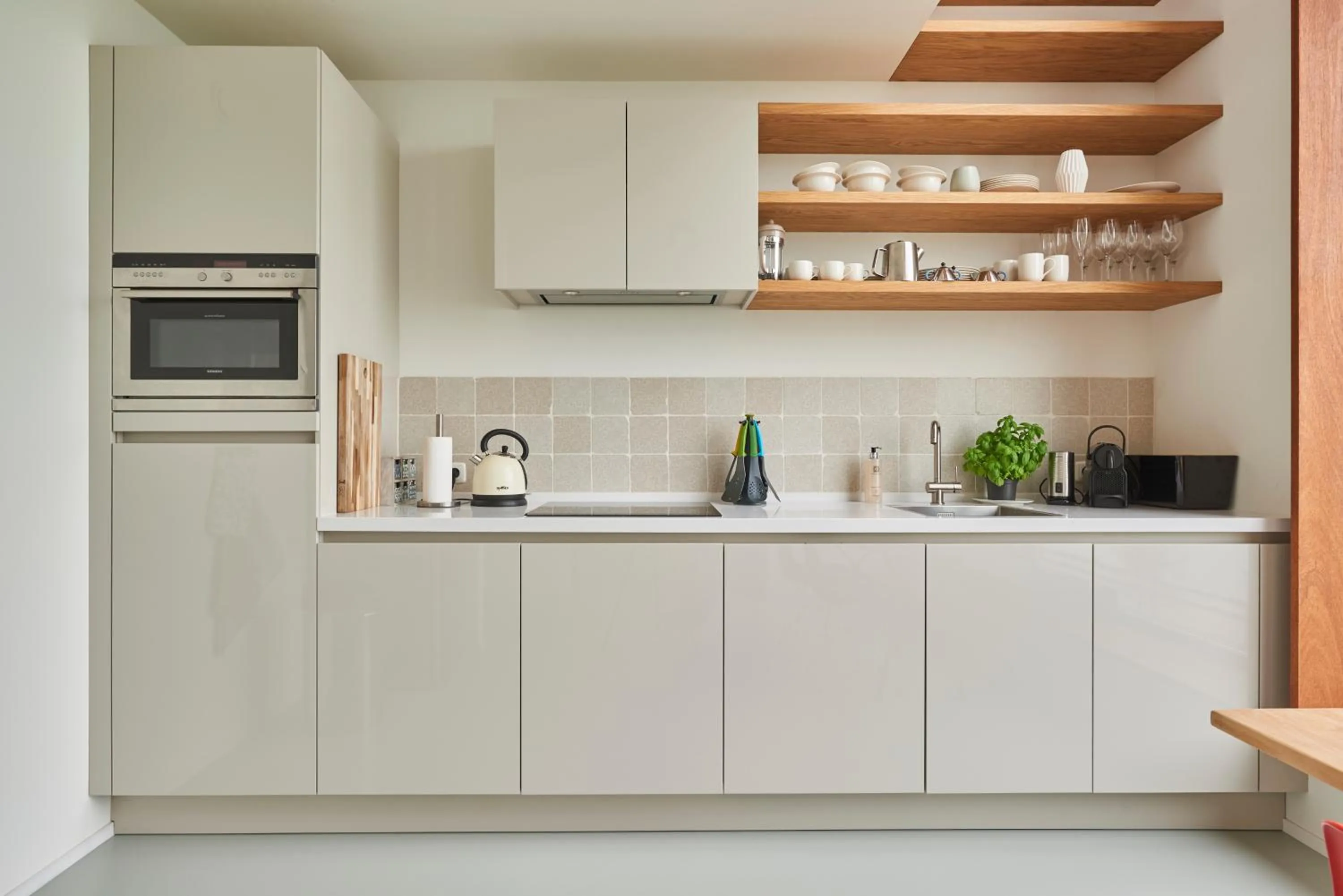 Kitchen or kitchenette in Lake View Apartment Amsterdam