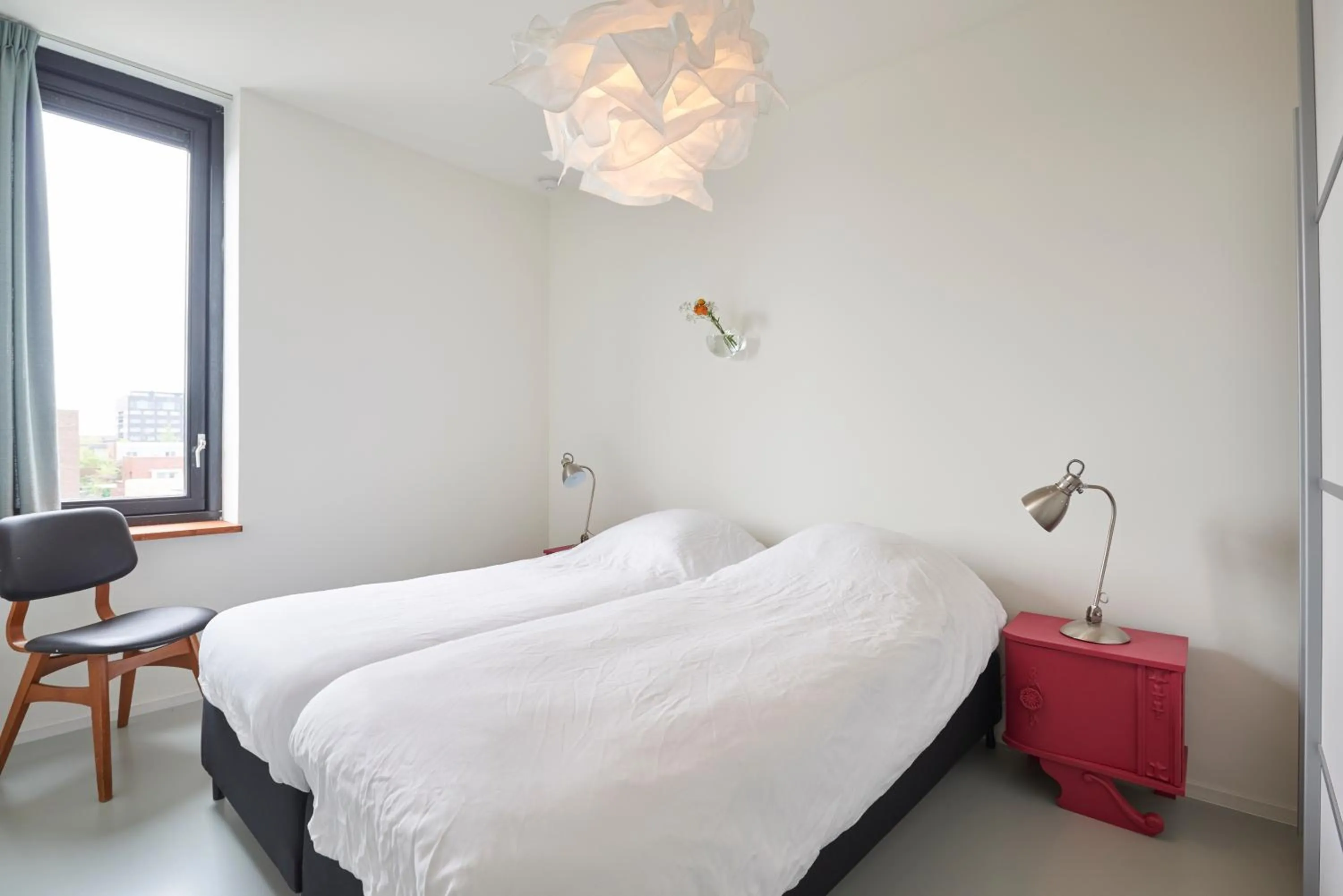 Bedroom, Bed in Lake View Apartment Amsterdam