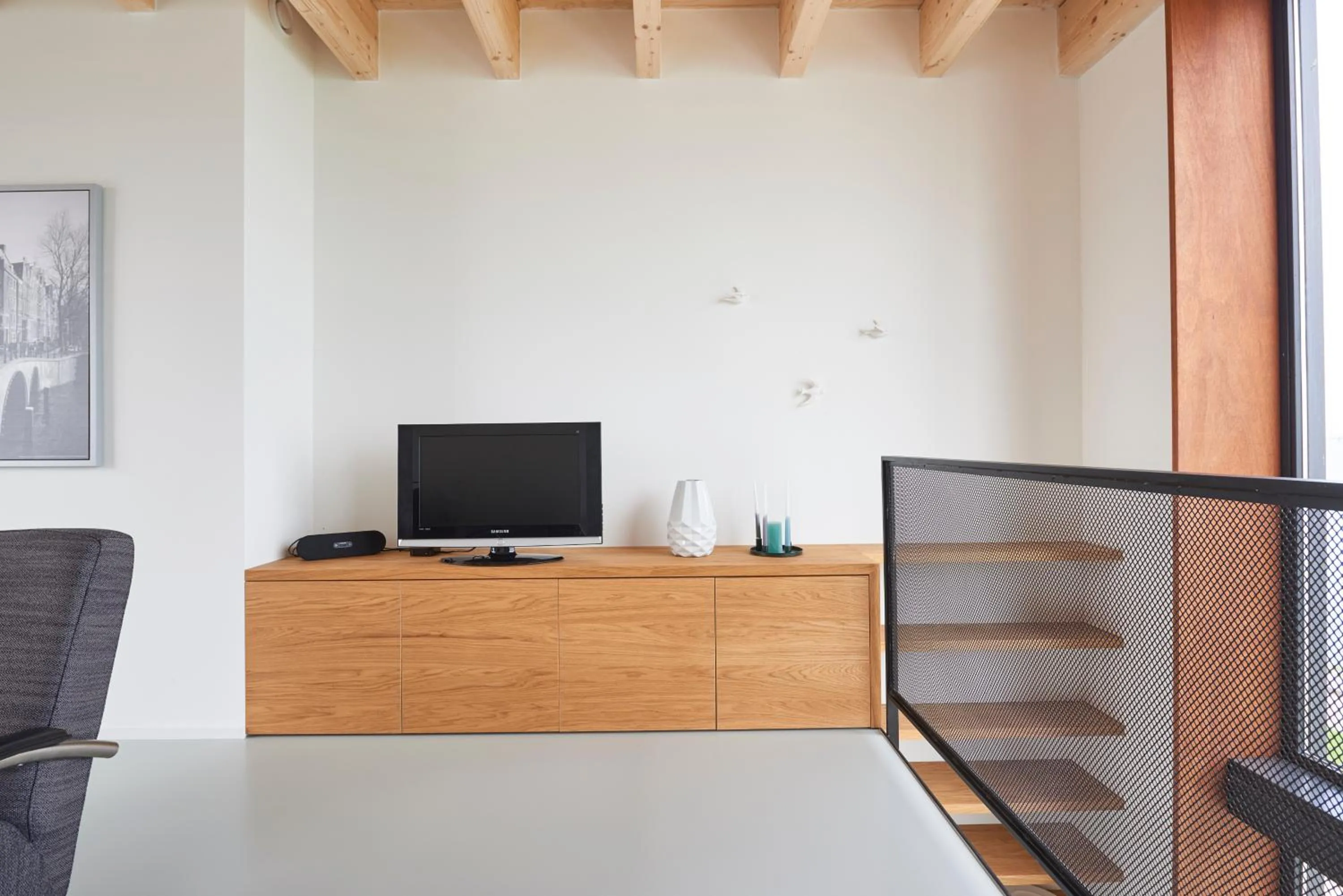 Living room in Lake View Apartment Amsterdam