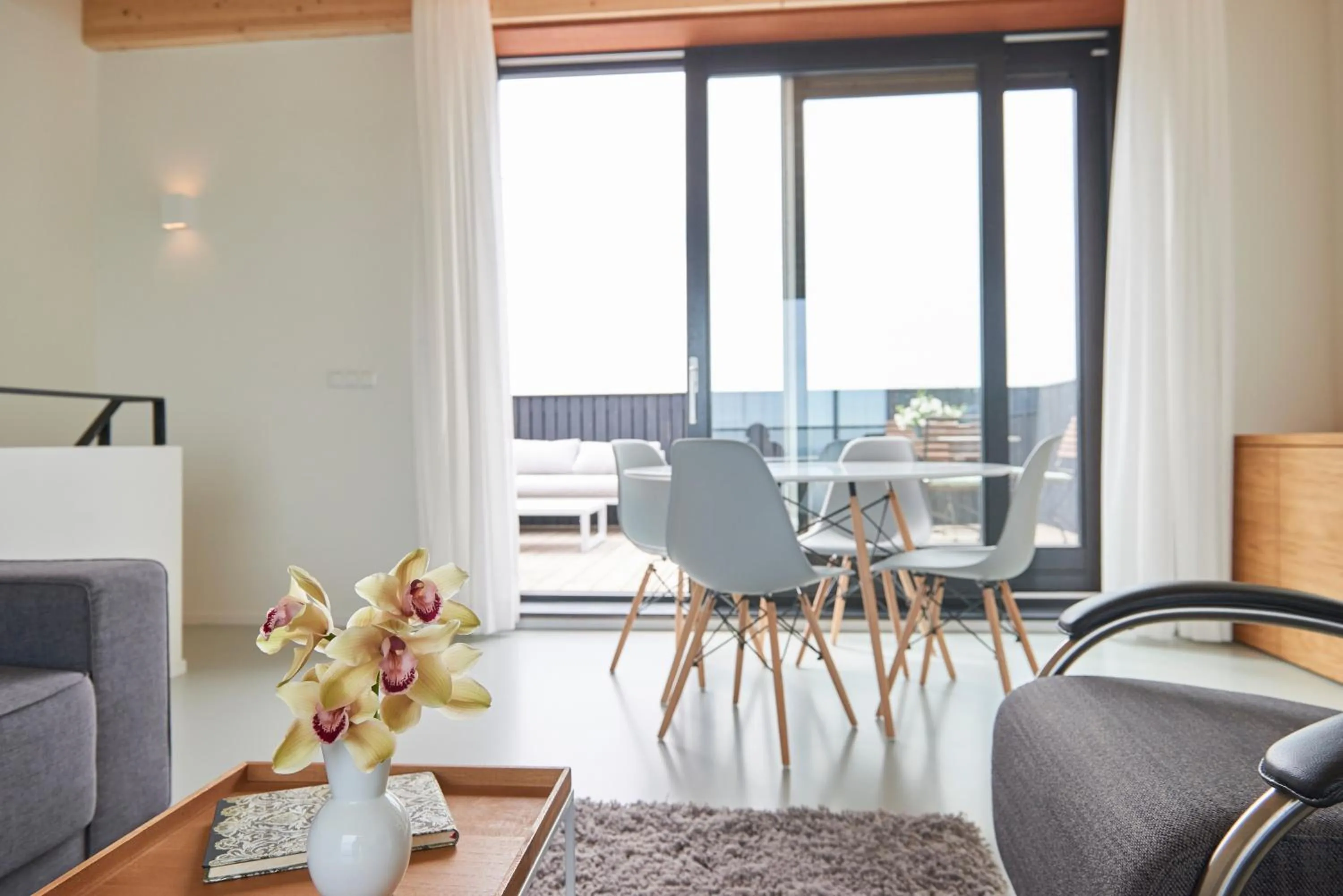 Balcony/Terrace in Lake View Apartment Amsterdam